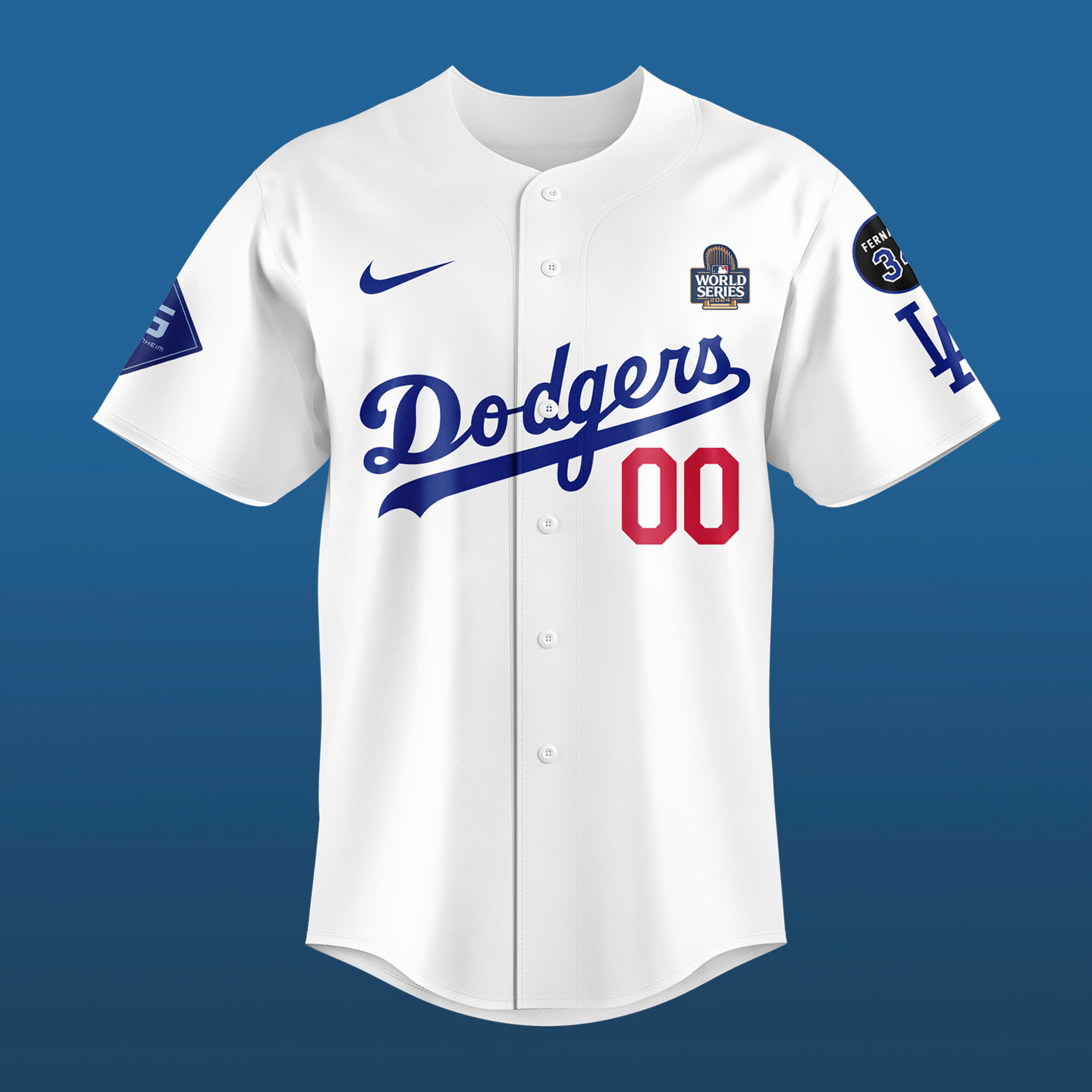Los Angeles Dodgers’ Fernando Valenzuela FOREVER 34 Special Personalized Signature Jersey