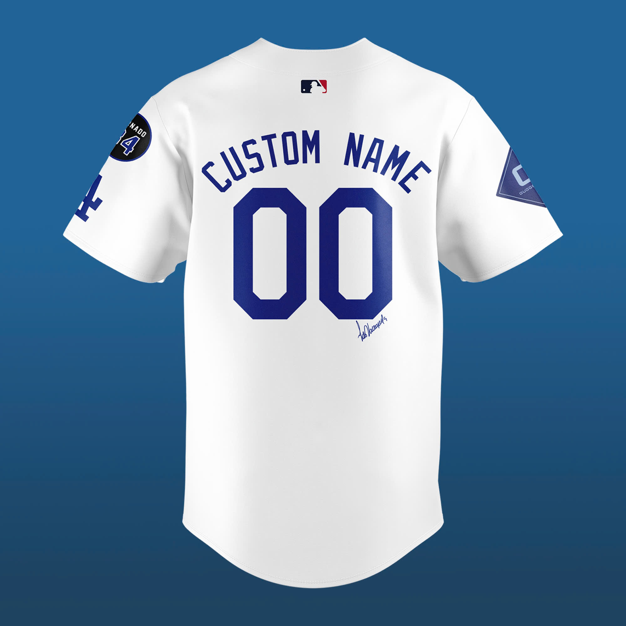 Los Angeles Dodgers’ Fernando Valenzuela FOREVER 34 Special Personalized Signature Jersey