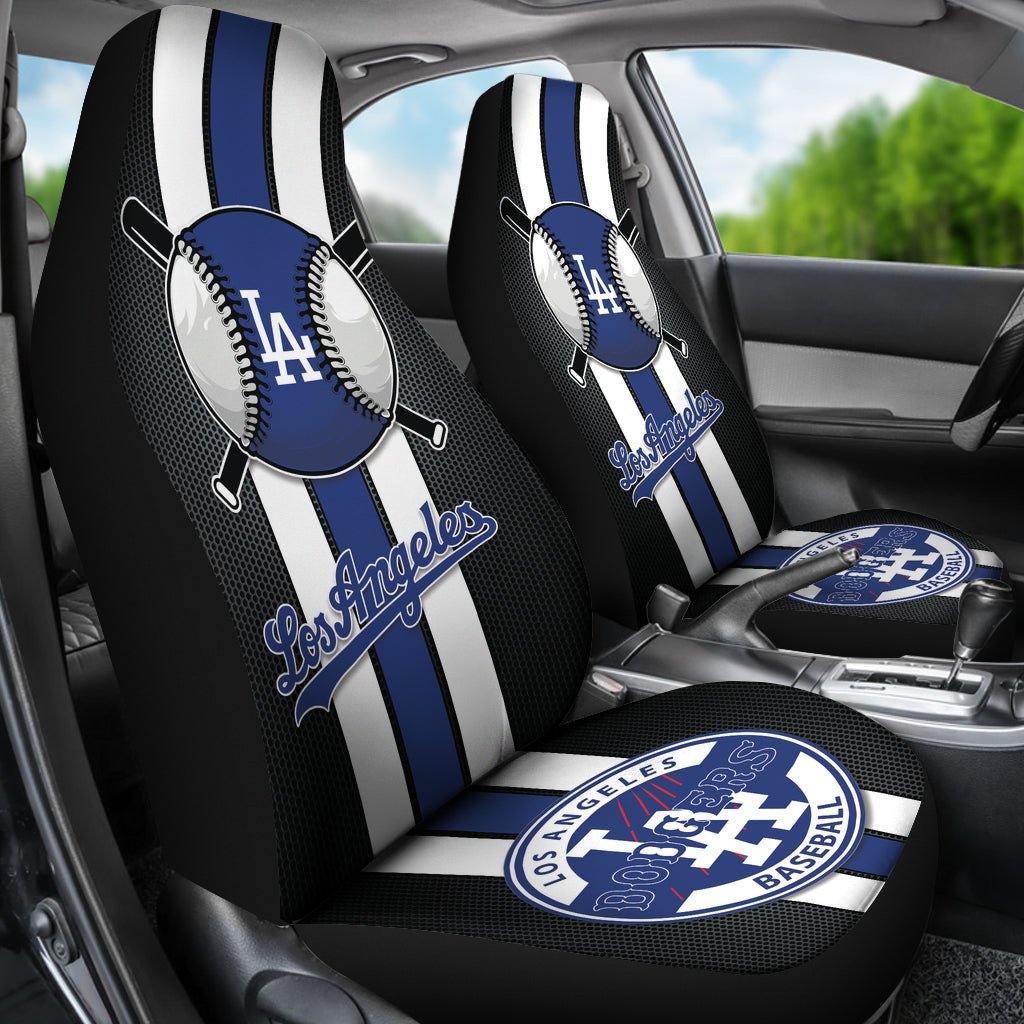 Los Angeles Dodgers Car Seat Covers MBL Baseball Ph220914-14