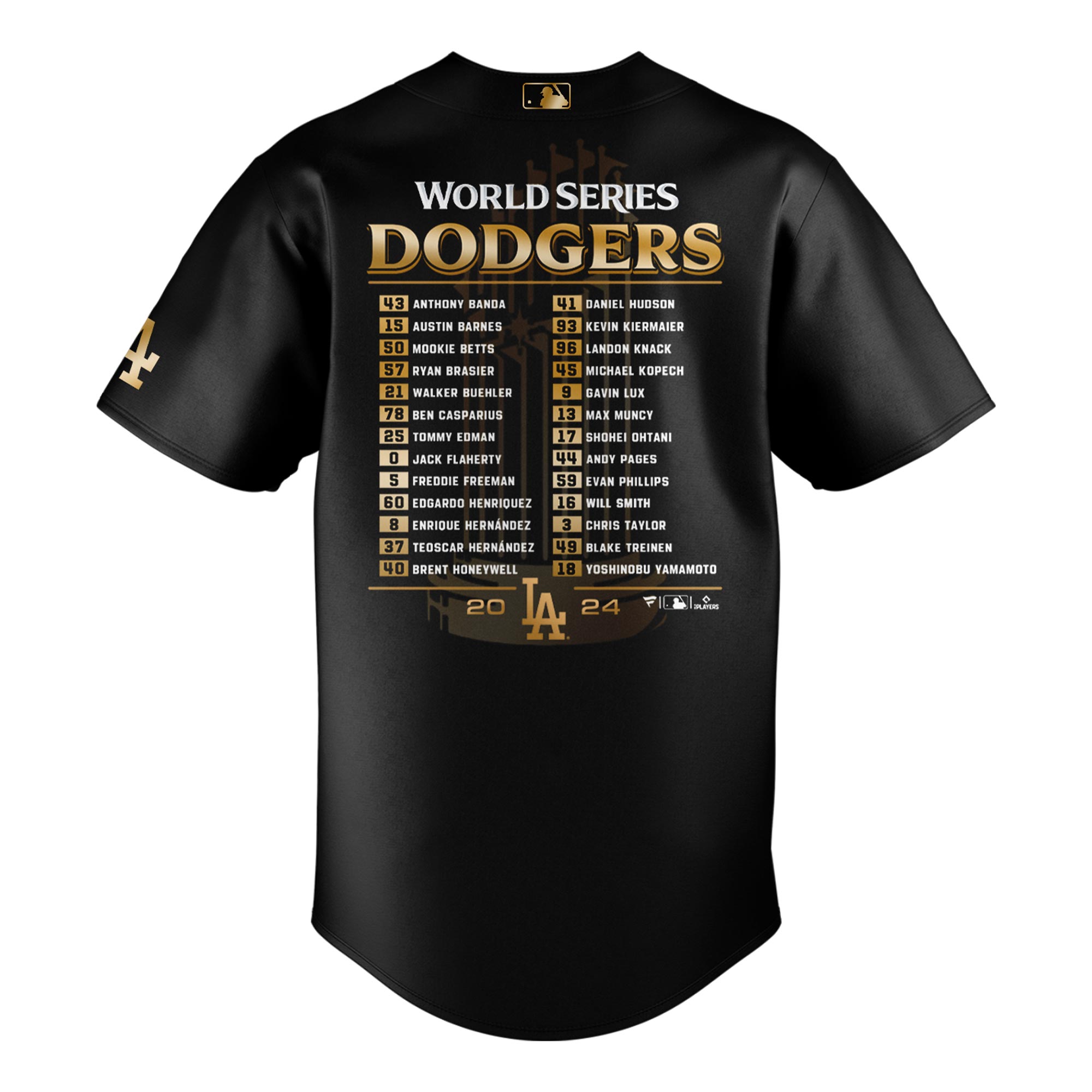 Los Angeles Dodgers Champions Jersey