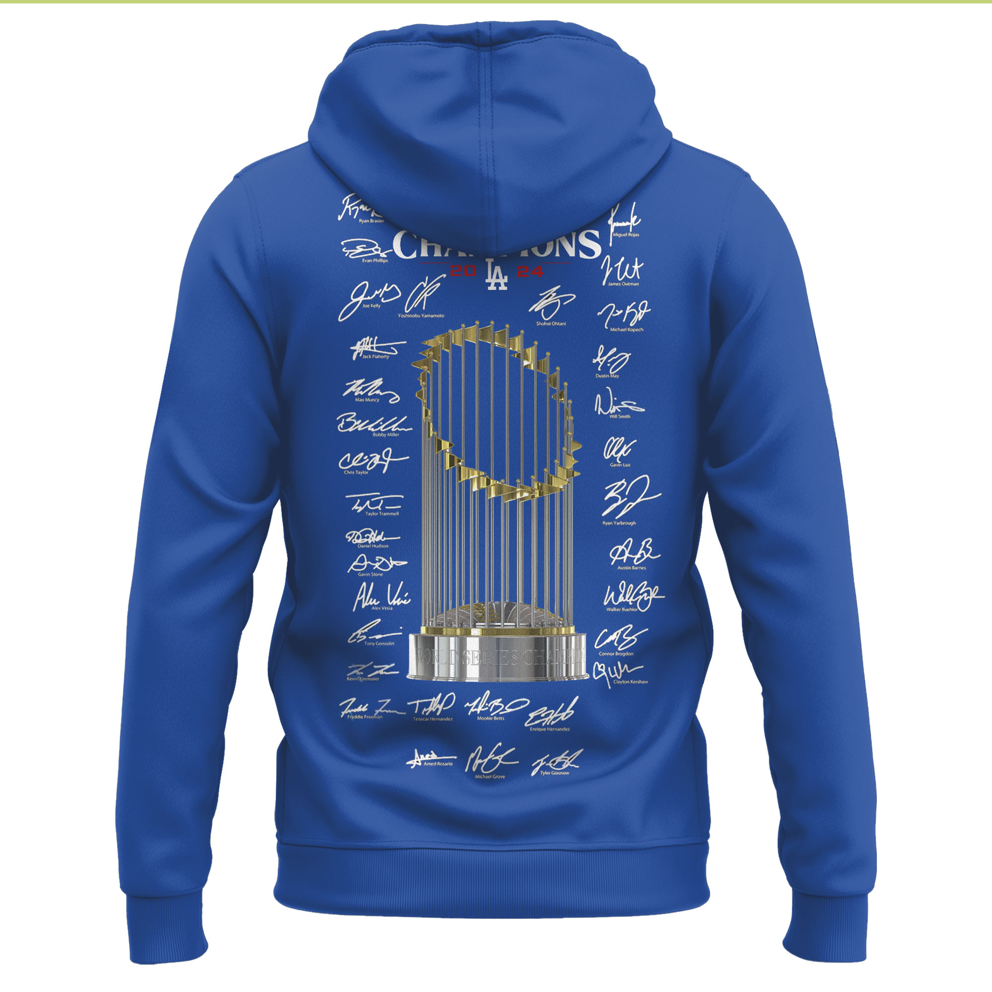 Los Angeles Dodgers Champions WorldSeries Hoodie