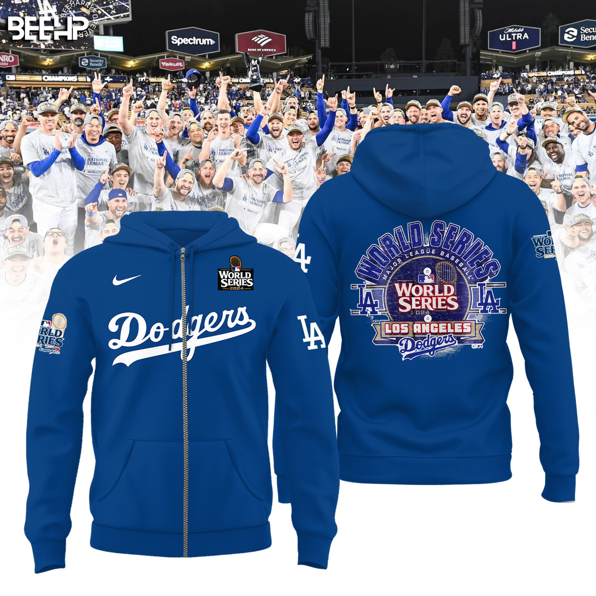 Los Angeles Dodgers National League Champions Baseball Jersey