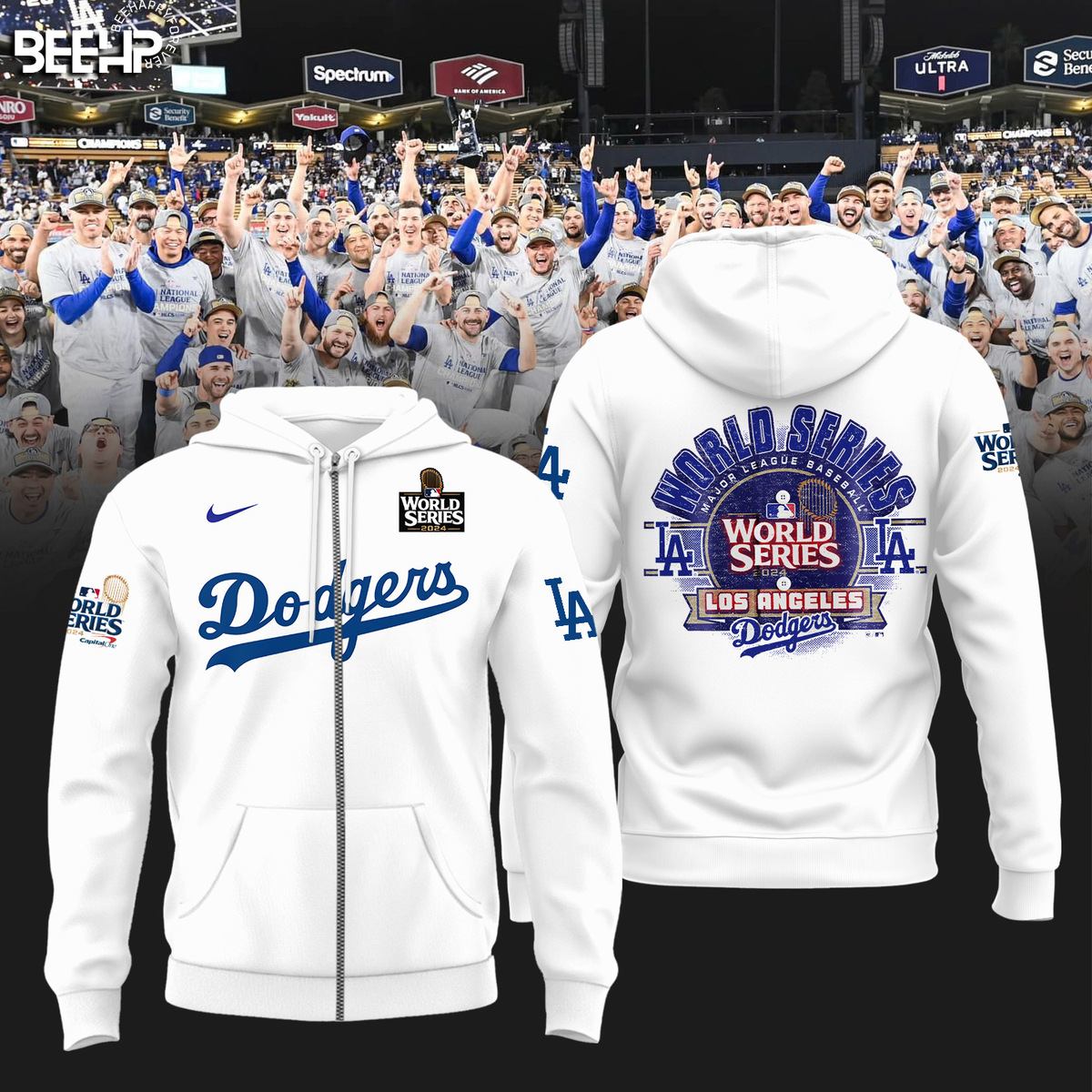 Los Angeles Dodgers National League Champions Baseball Jersey