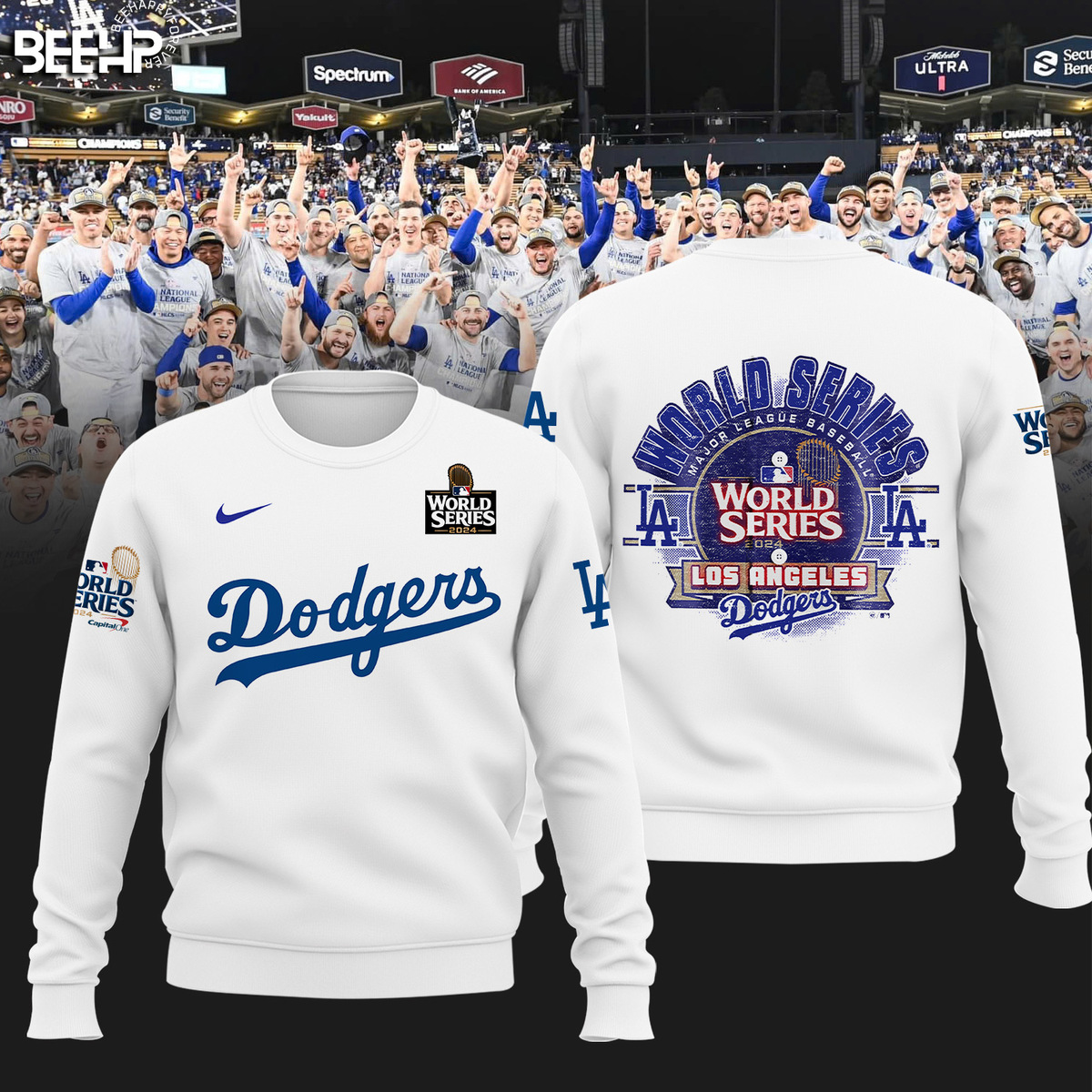 Los Angeles Dodgers National League Champions Baseball Jersey