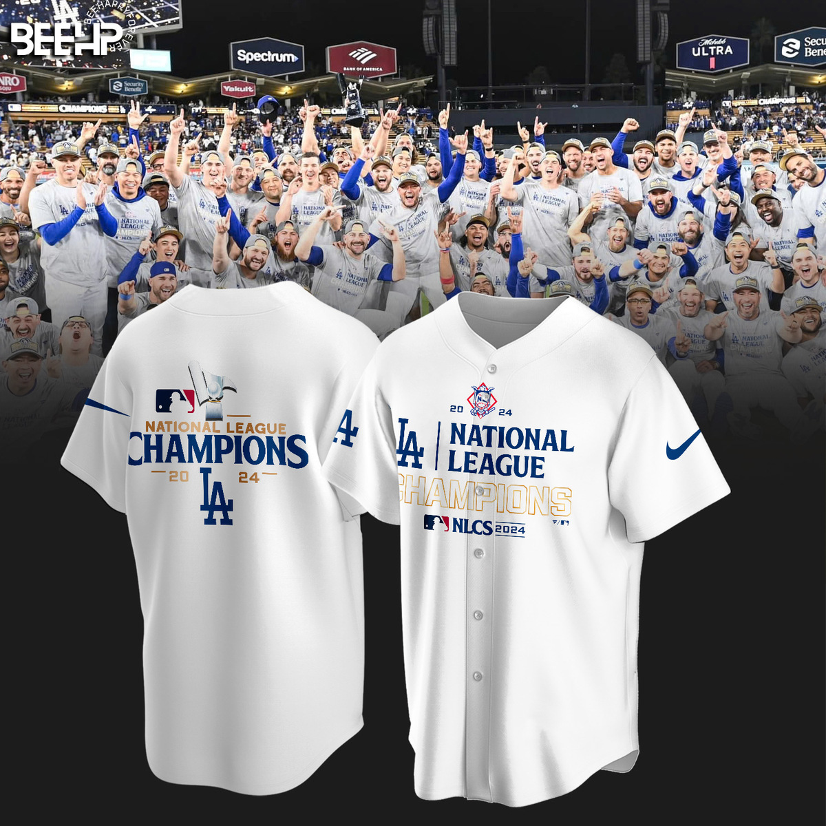 Los Angeles Dodgers National League Champions Shirt