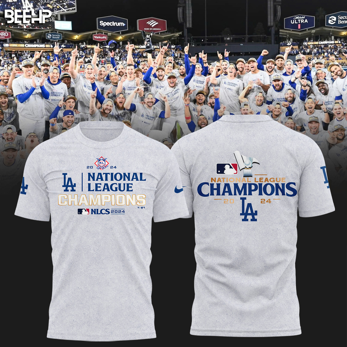 Los Angeles Dodgers National League Champions Shirt