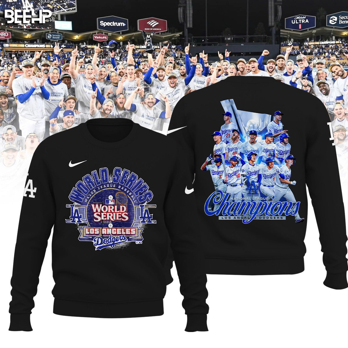 Los Angeles Dodgers National League Champions Shirt