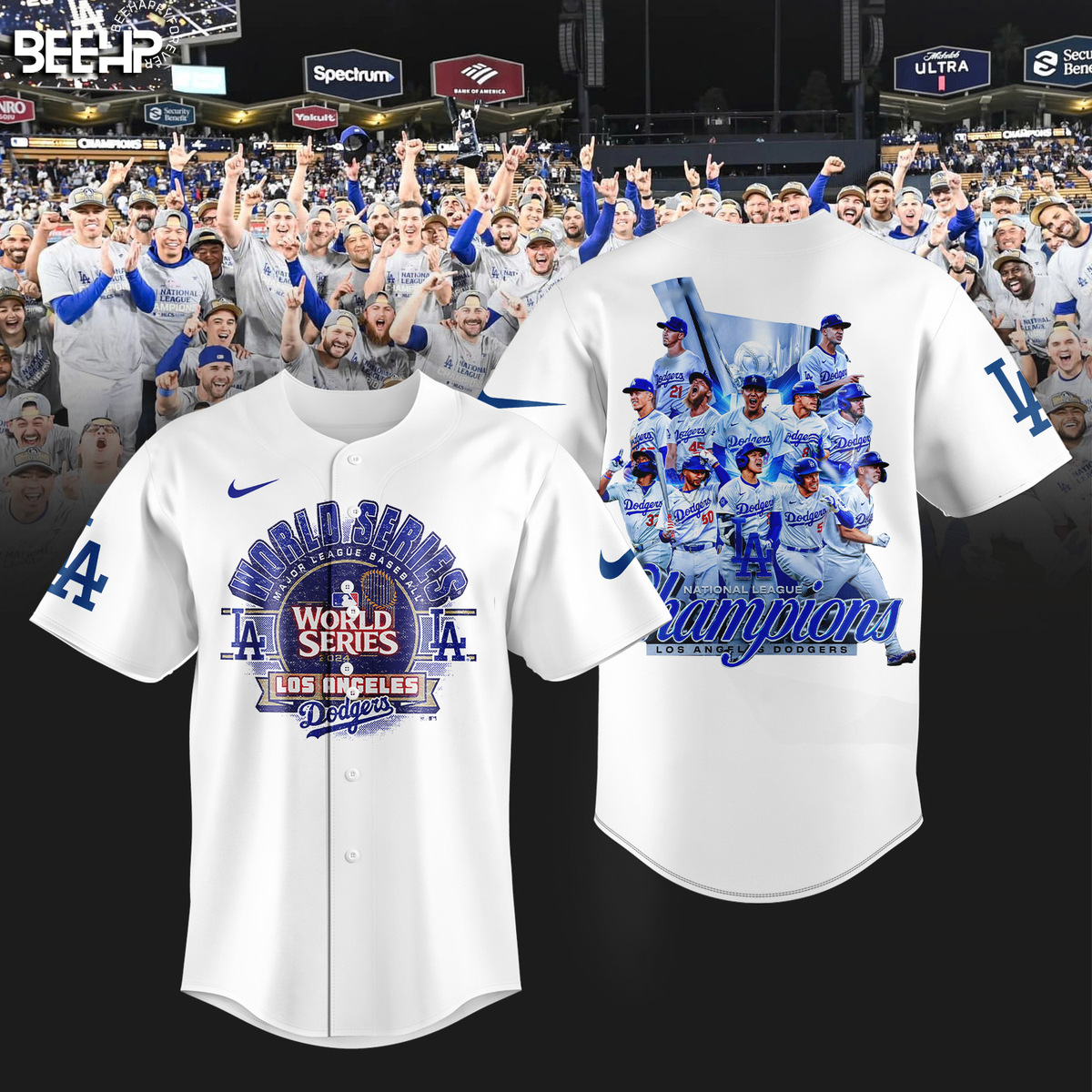 Los Angeles Dodgers National League Champions Shirt