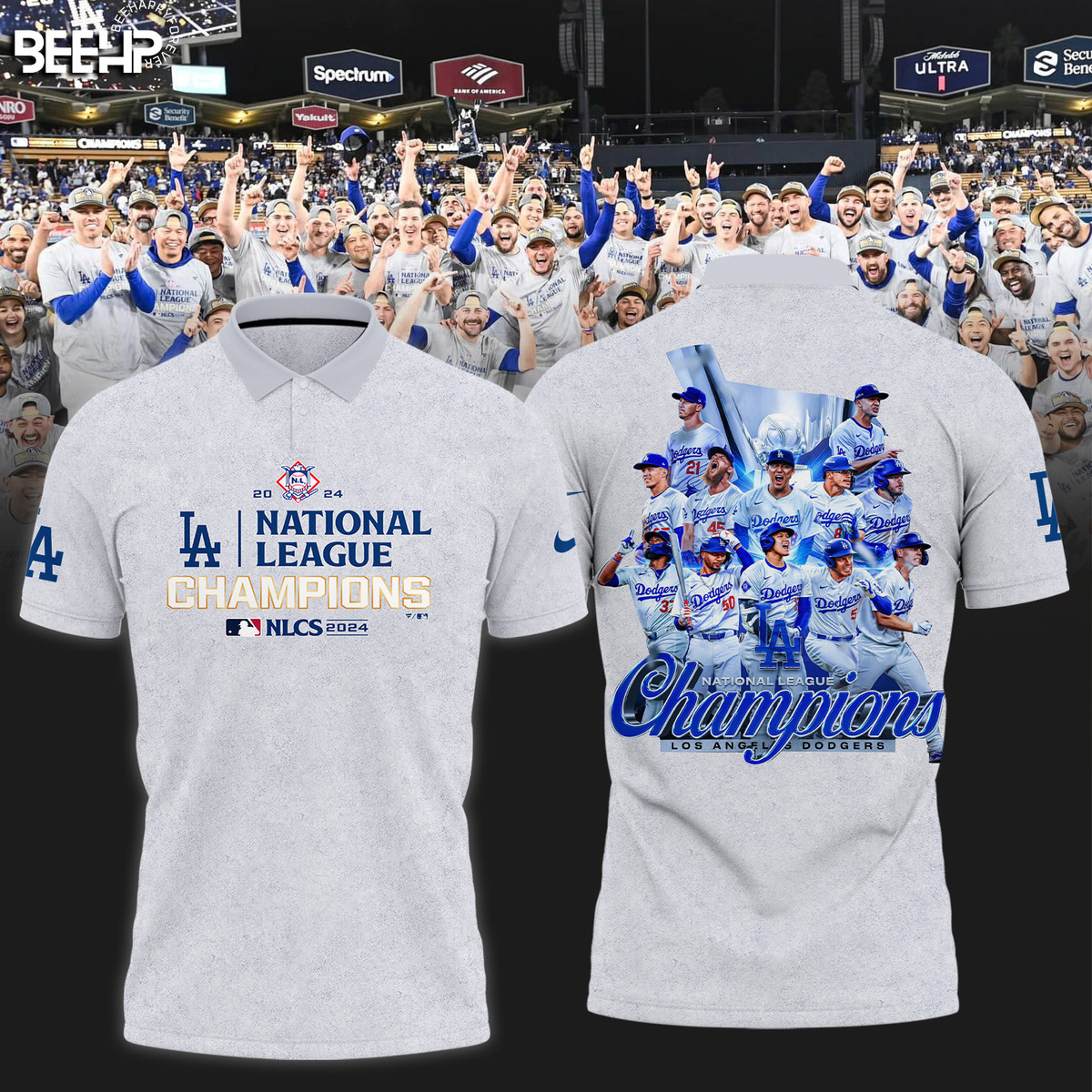Los Angeles Dodgers National League Champions Shirt