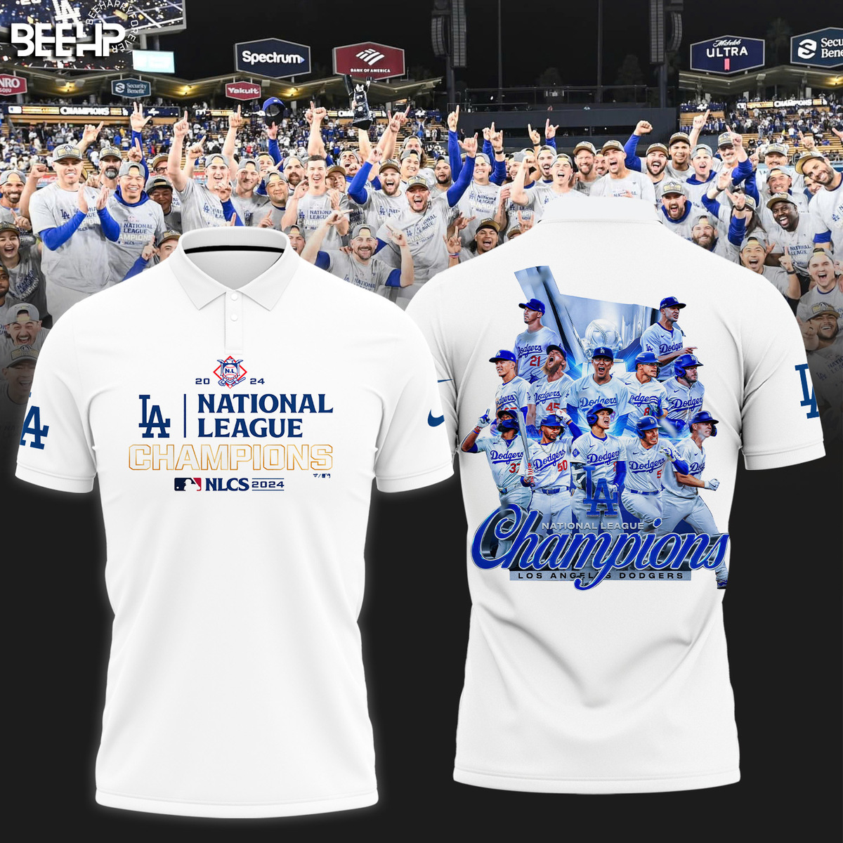 Los Angeles Dodgers National League Champions Shirt
