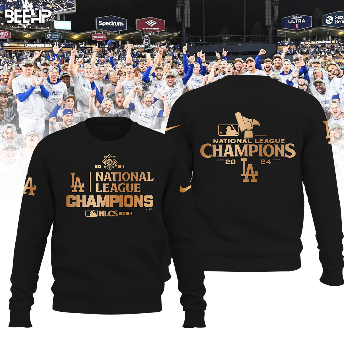 Los Angeles Dodgers National League Champions Shirt