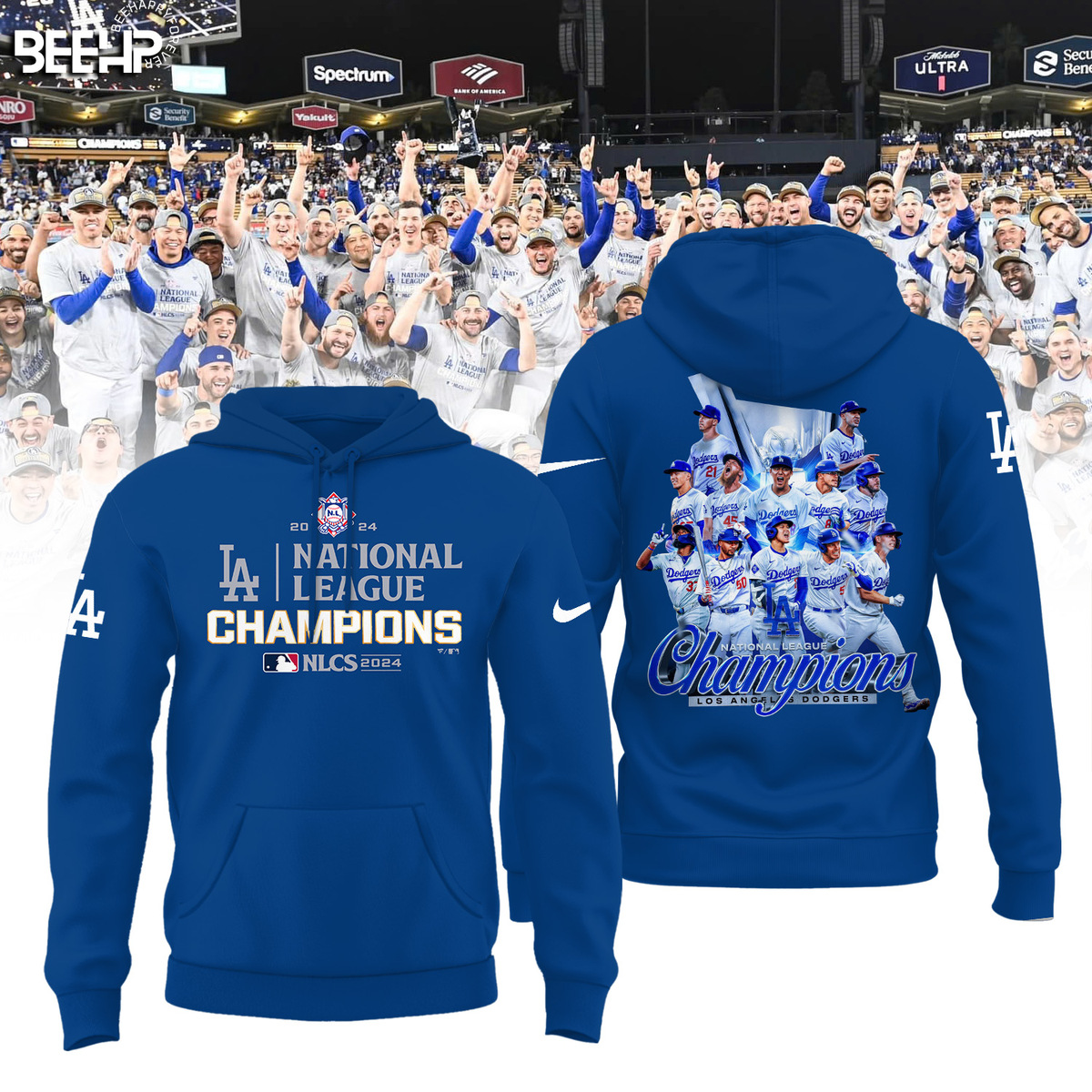 Los Angeles Dodgers National League Champions Shirt