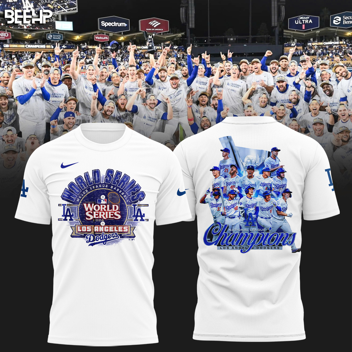 Los Angeles Dodgers National League Champions Shirt