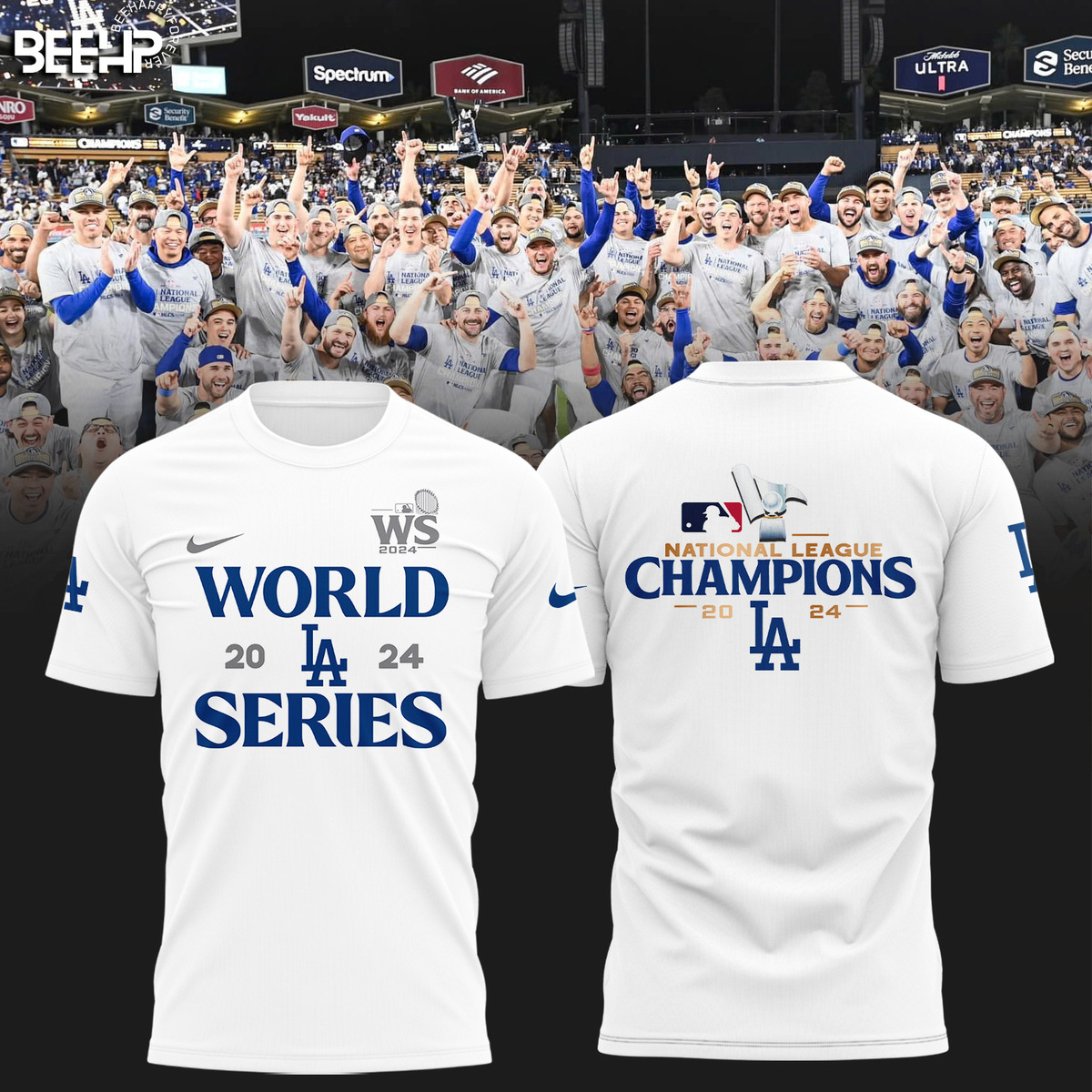 Los Angeles Dodgers National League Champions Shirt