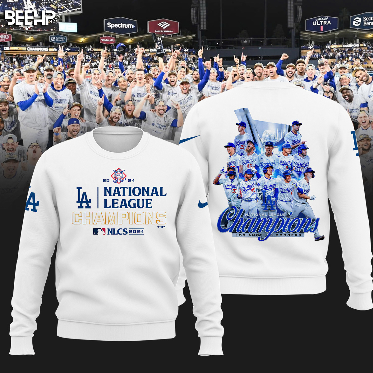 Los Angeles Dodgers National League Champions Shirt