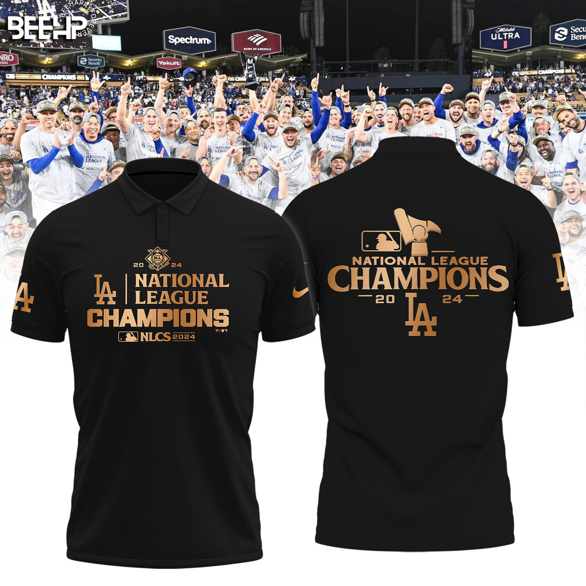 Los Angeles Dodgers National League Champions Shirt