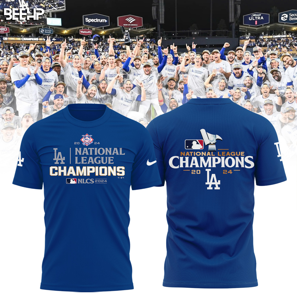 Los Angeles Dodgers National League Champions Shirt