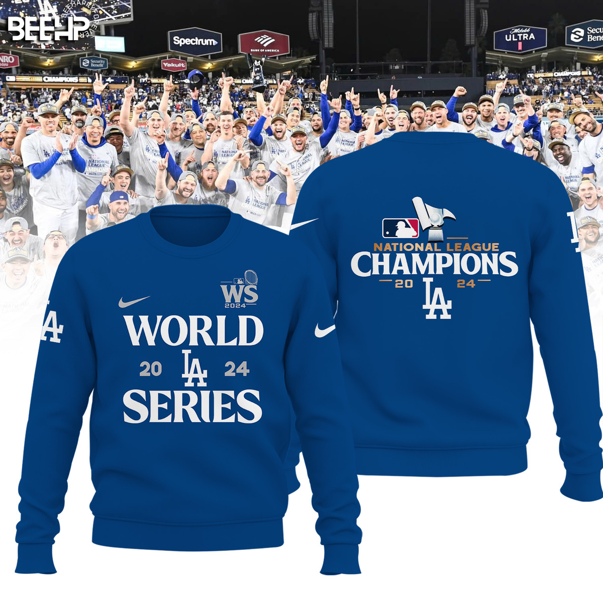 Los Angeles Dodgers National League Champions Shirt