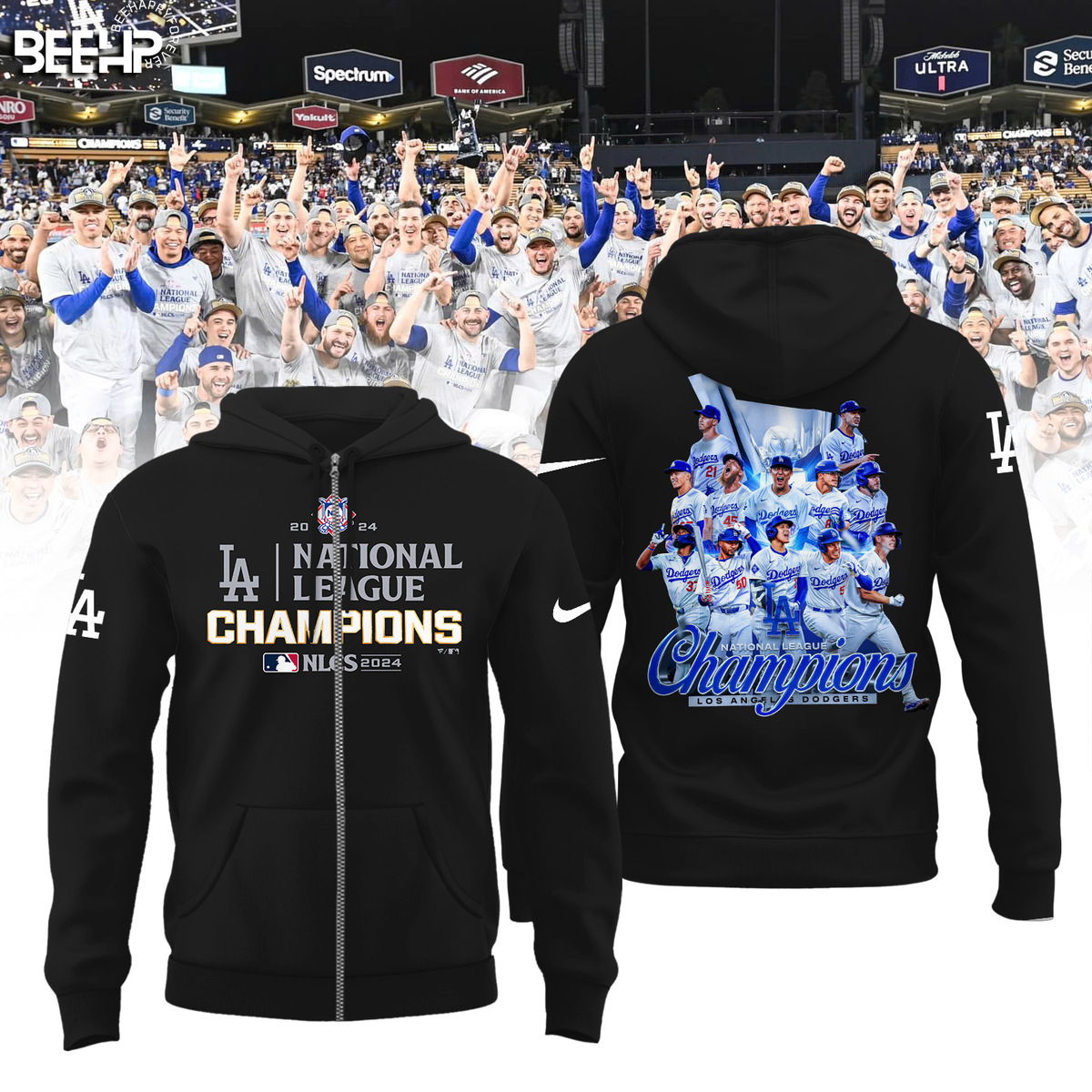 Los Angeles Dodgers National League Champions Shirt