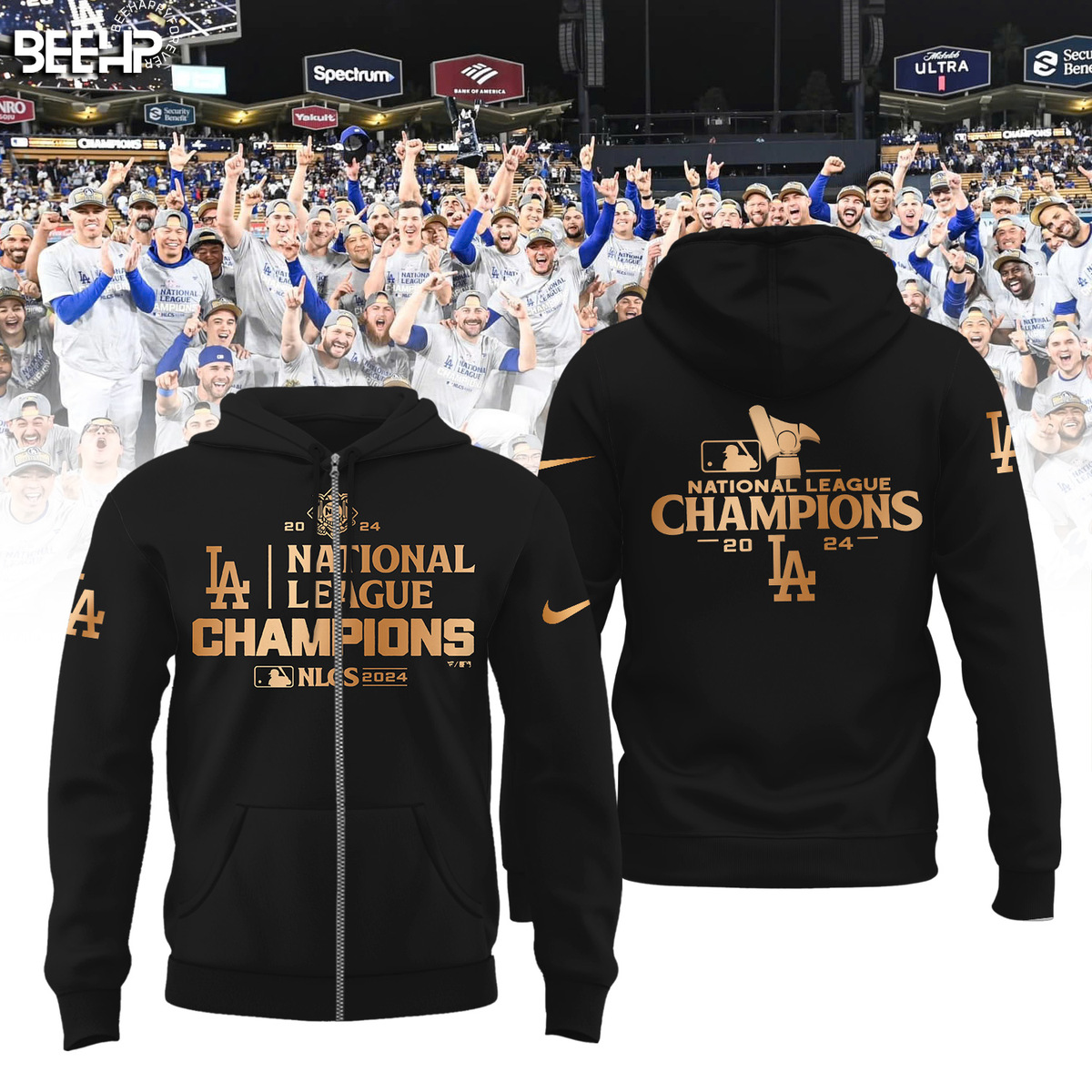 Los Angeles Dodgers National League Champions Shirt