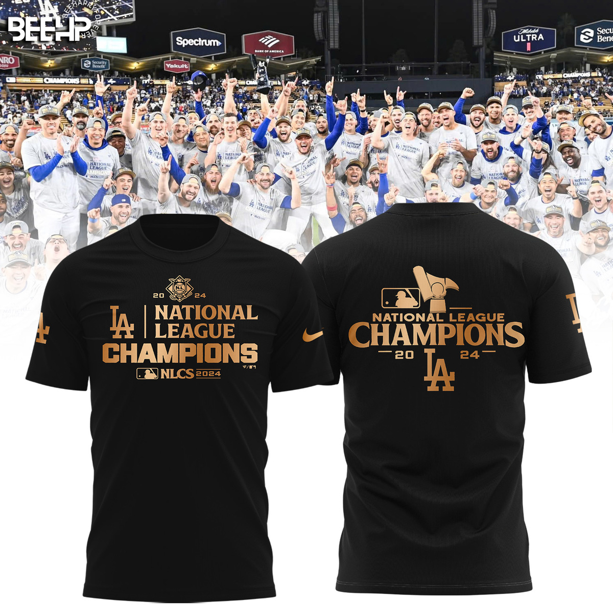 Los Angeles Dodgers National League Champions Shirt