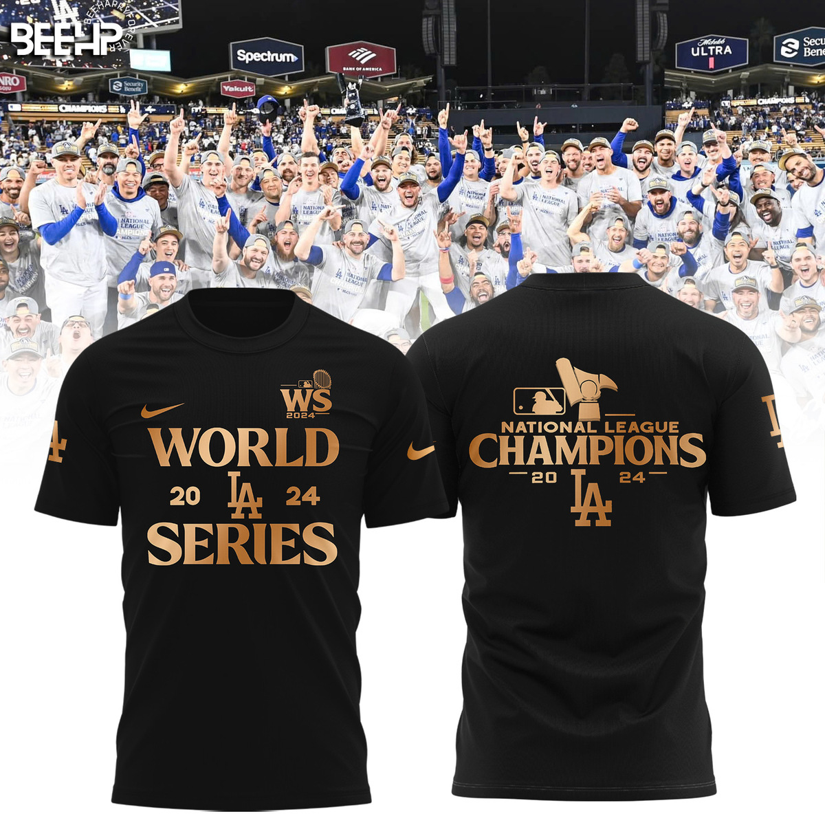 Los Angeles Dodgers National League Champions Shirt
