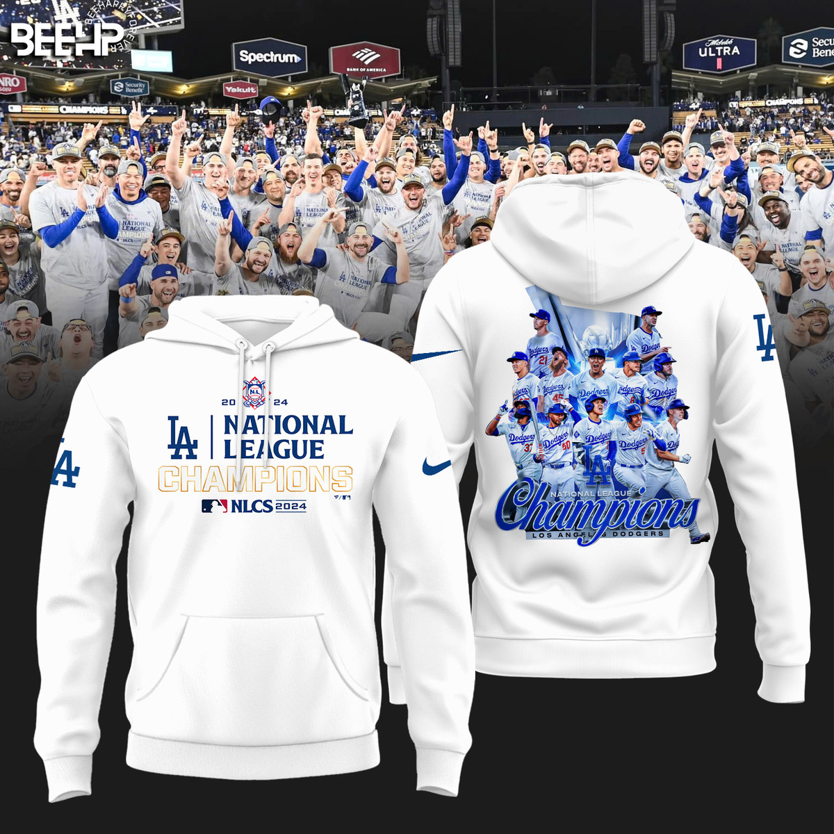 Los Angeles Dodgers National League Champions Shirt