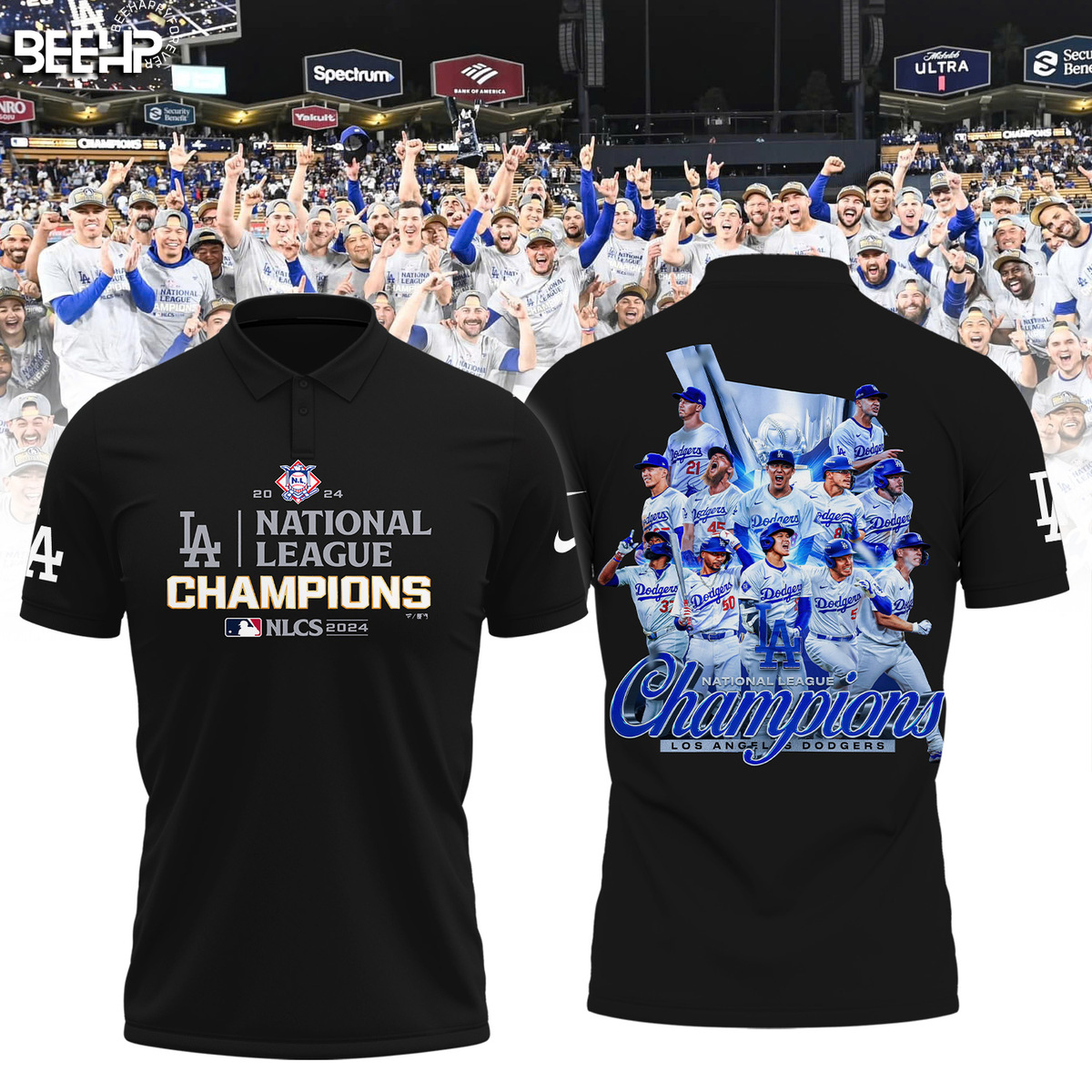 Los Angeles Dodgers National League Champions Shirt