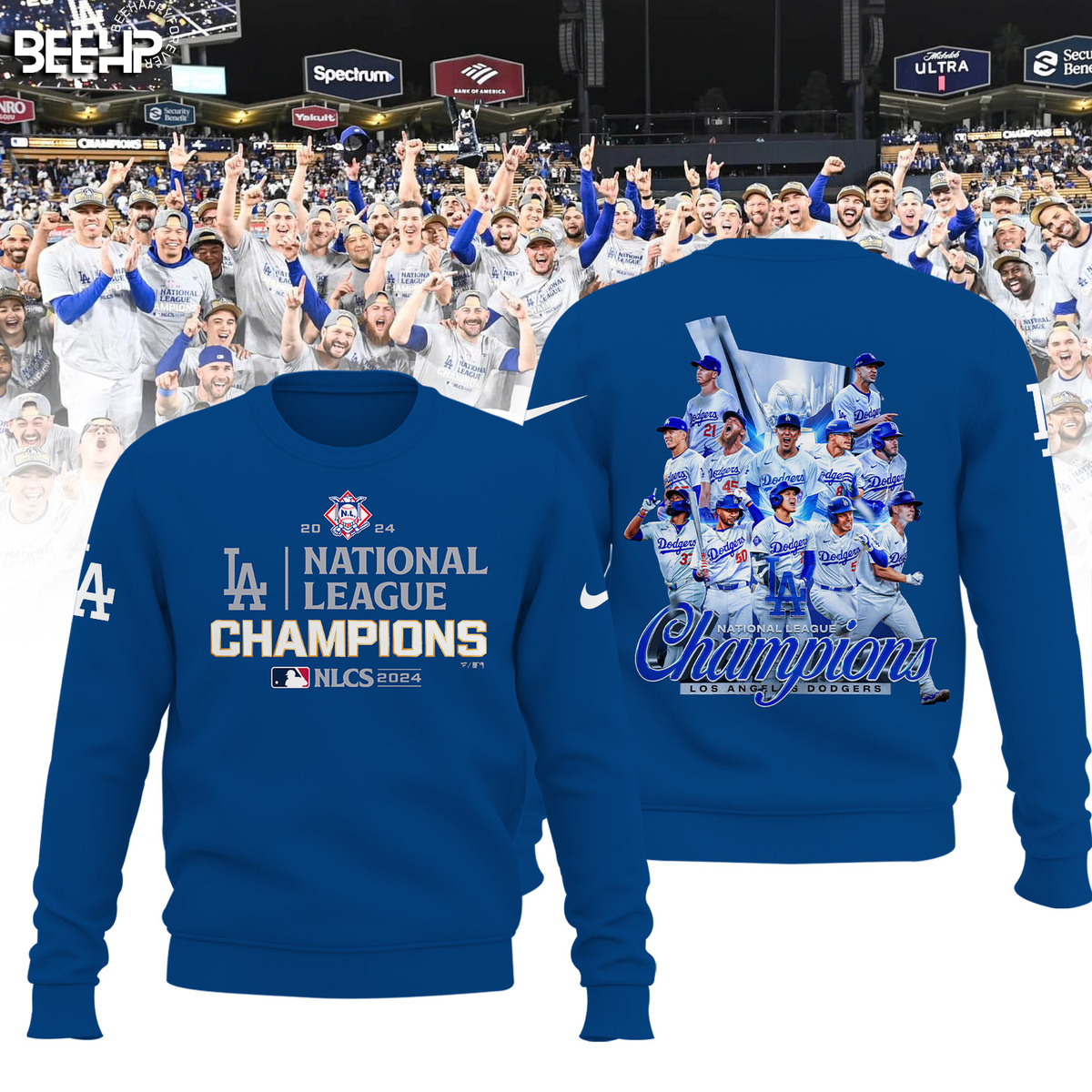 Los Angeles Dodgers National League Champions Shirt