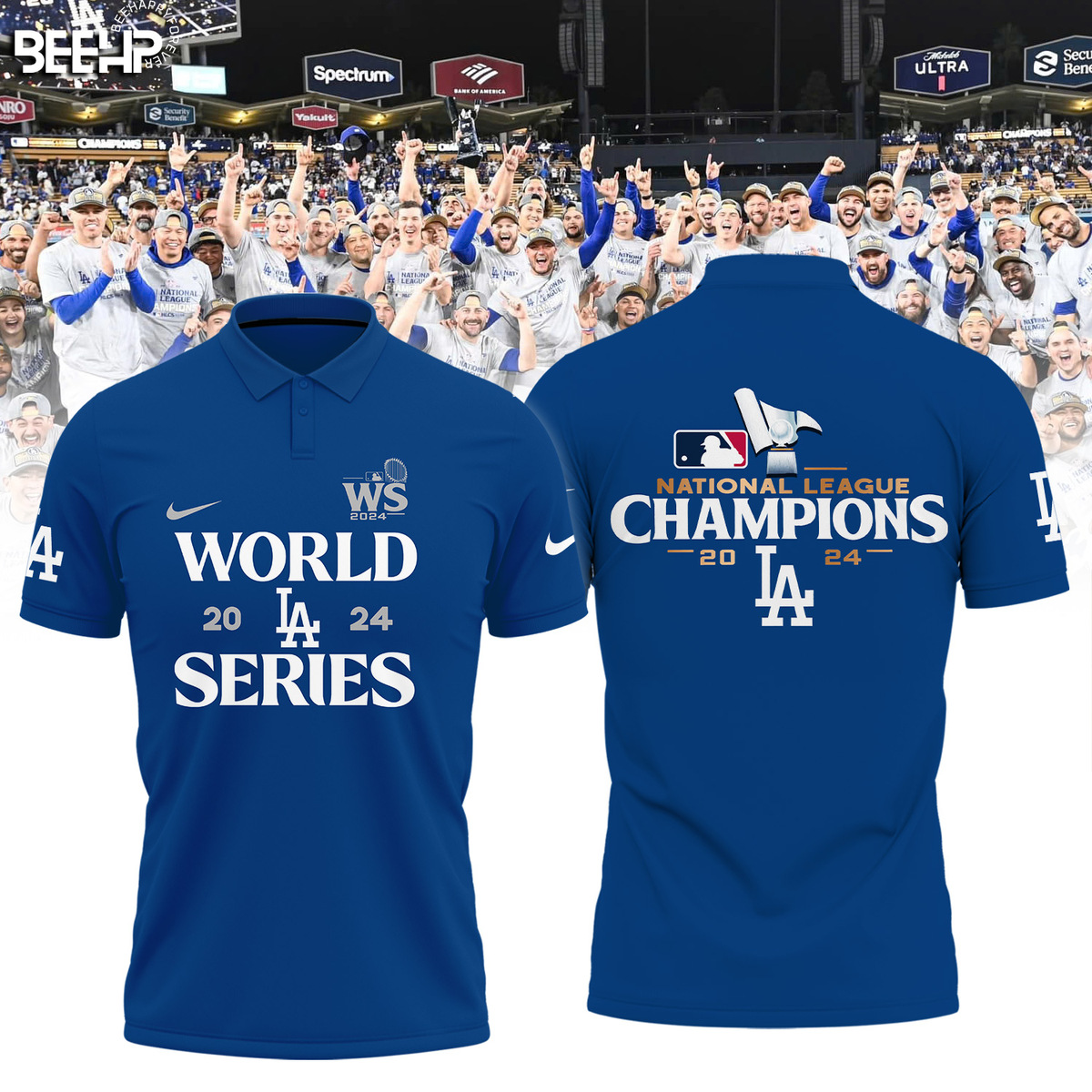 Los Angeles Dodgers National League Champions Shirt