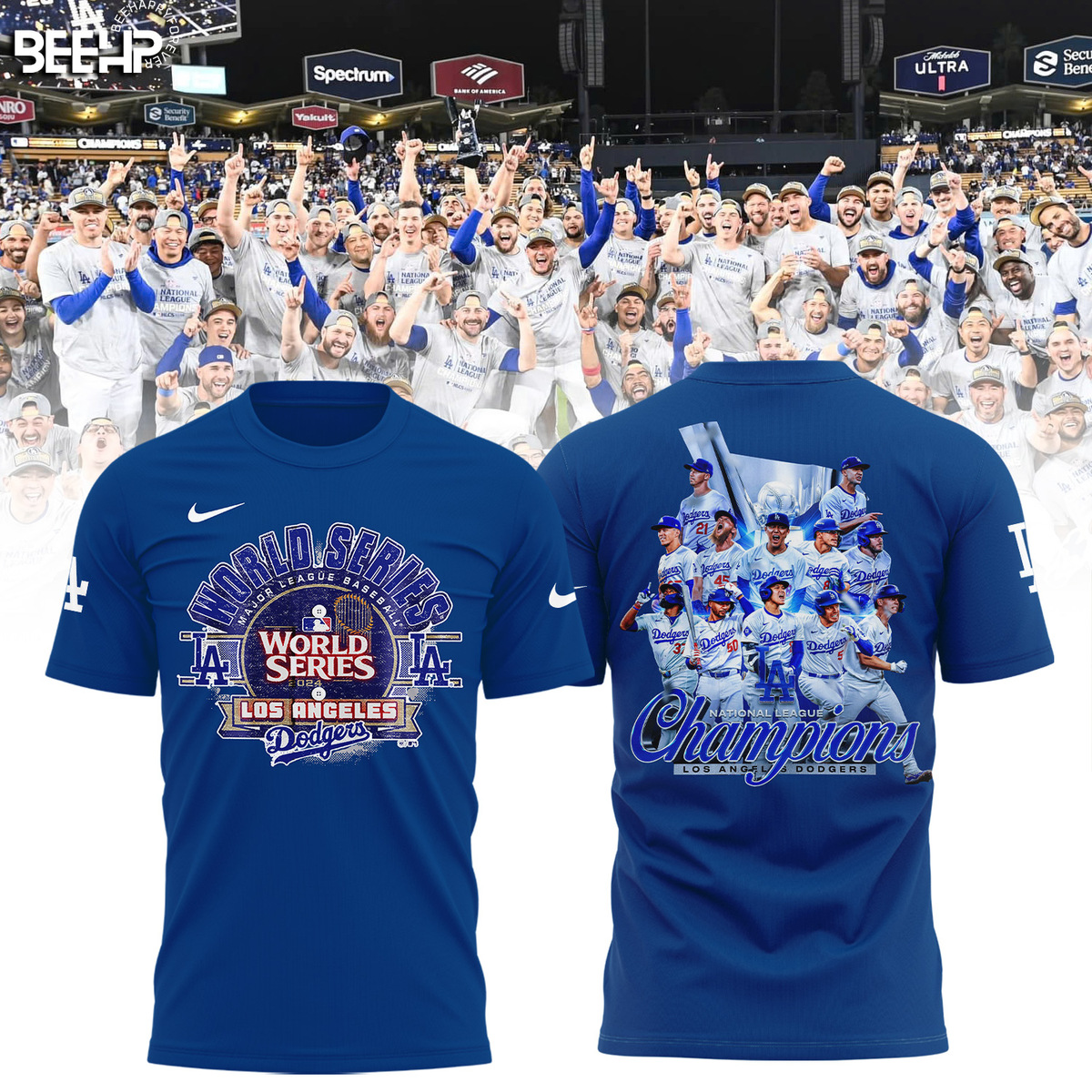 Los Angeles Dodgers National League Champions Shirt