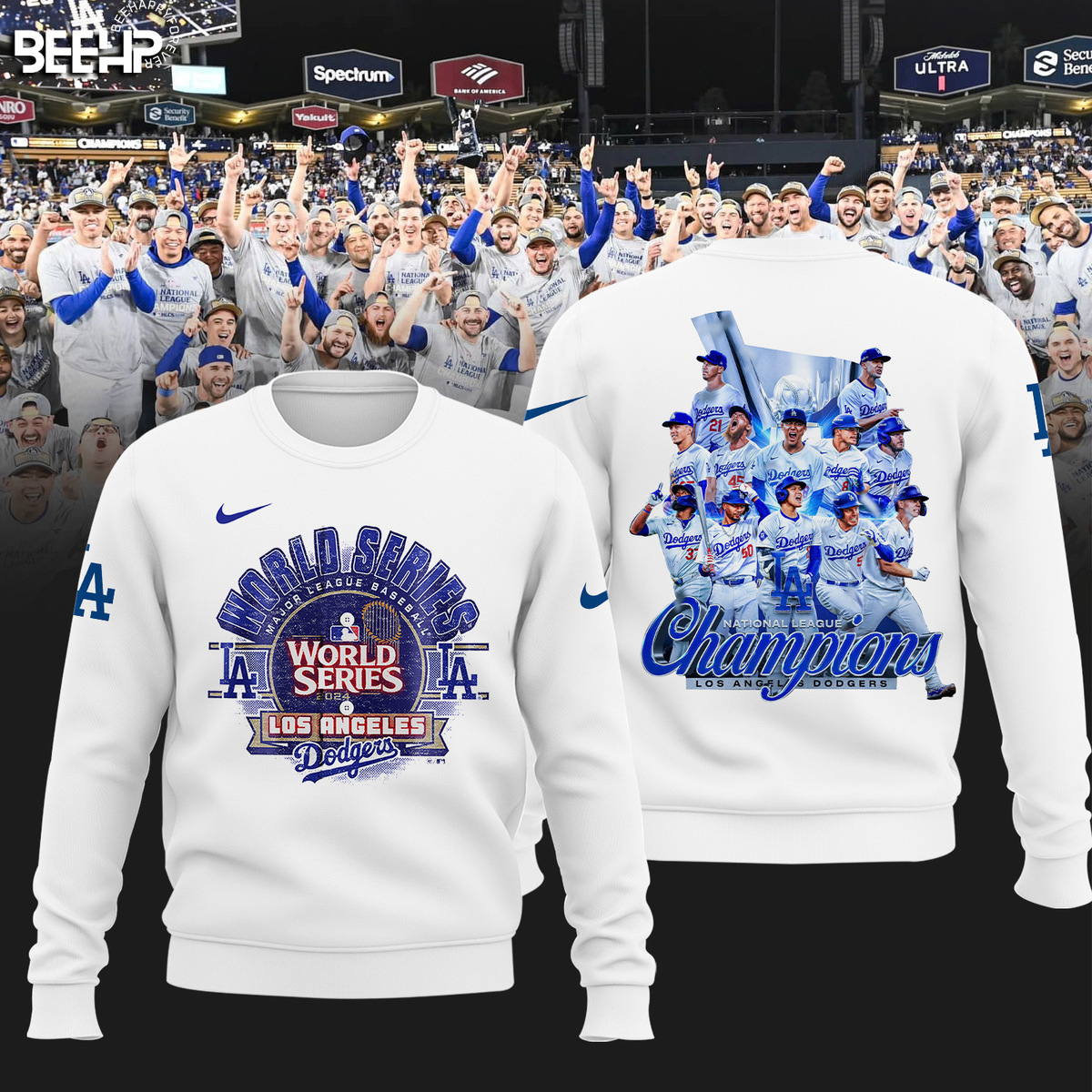 Los Angeles Dodgers National League Champions Shirt