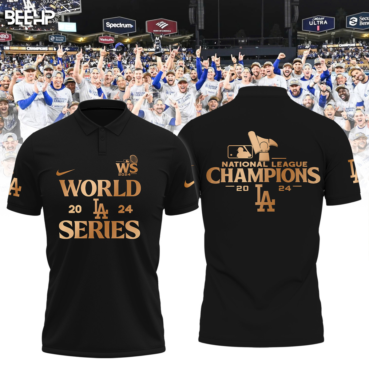 Los Angeles Dodgers National League Champions Shirt