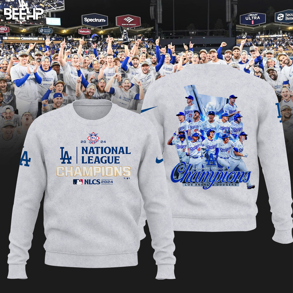 Los Angeles Dodgers National League Champions Shirt
