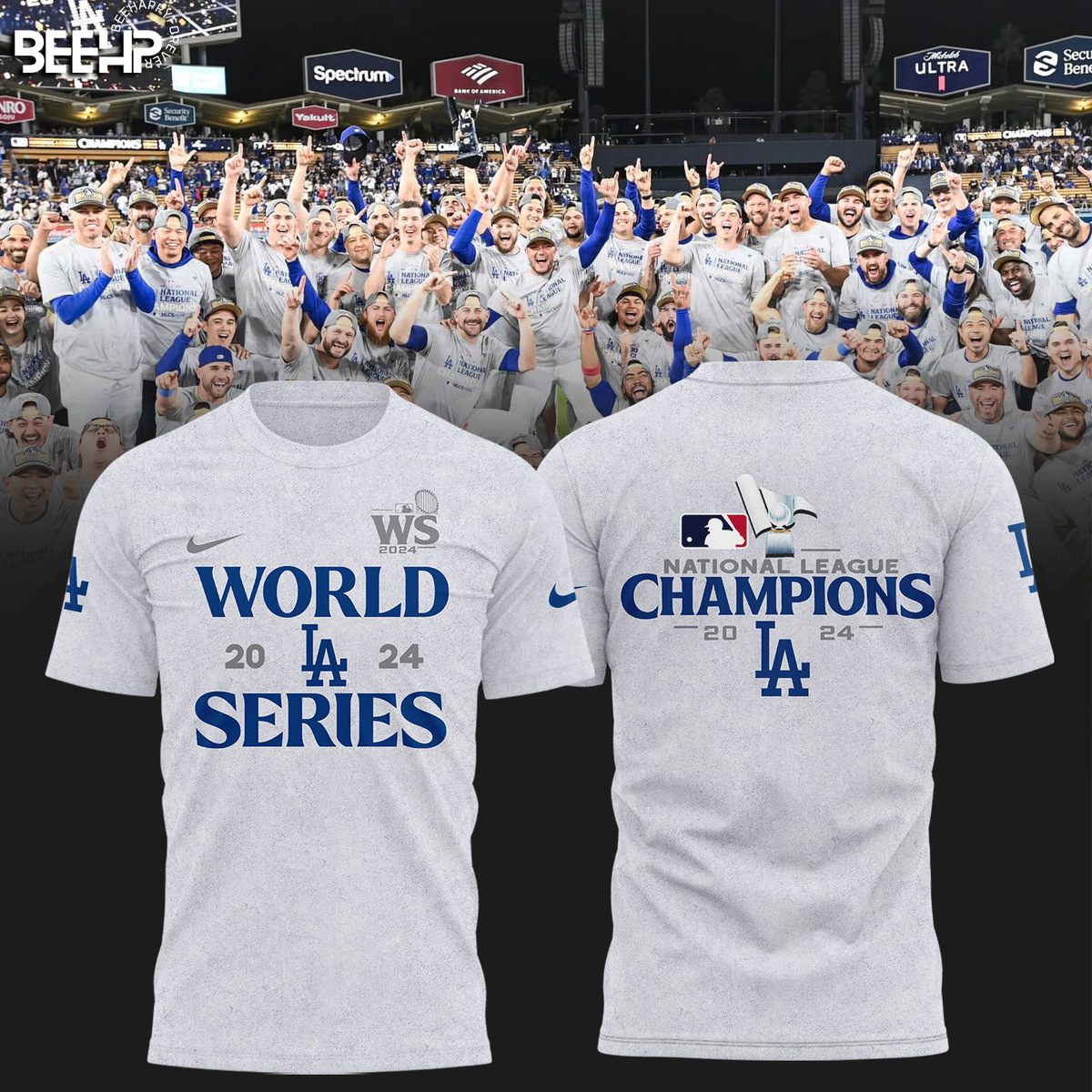 Los Angeles Dodgers National League Champions Shirt
