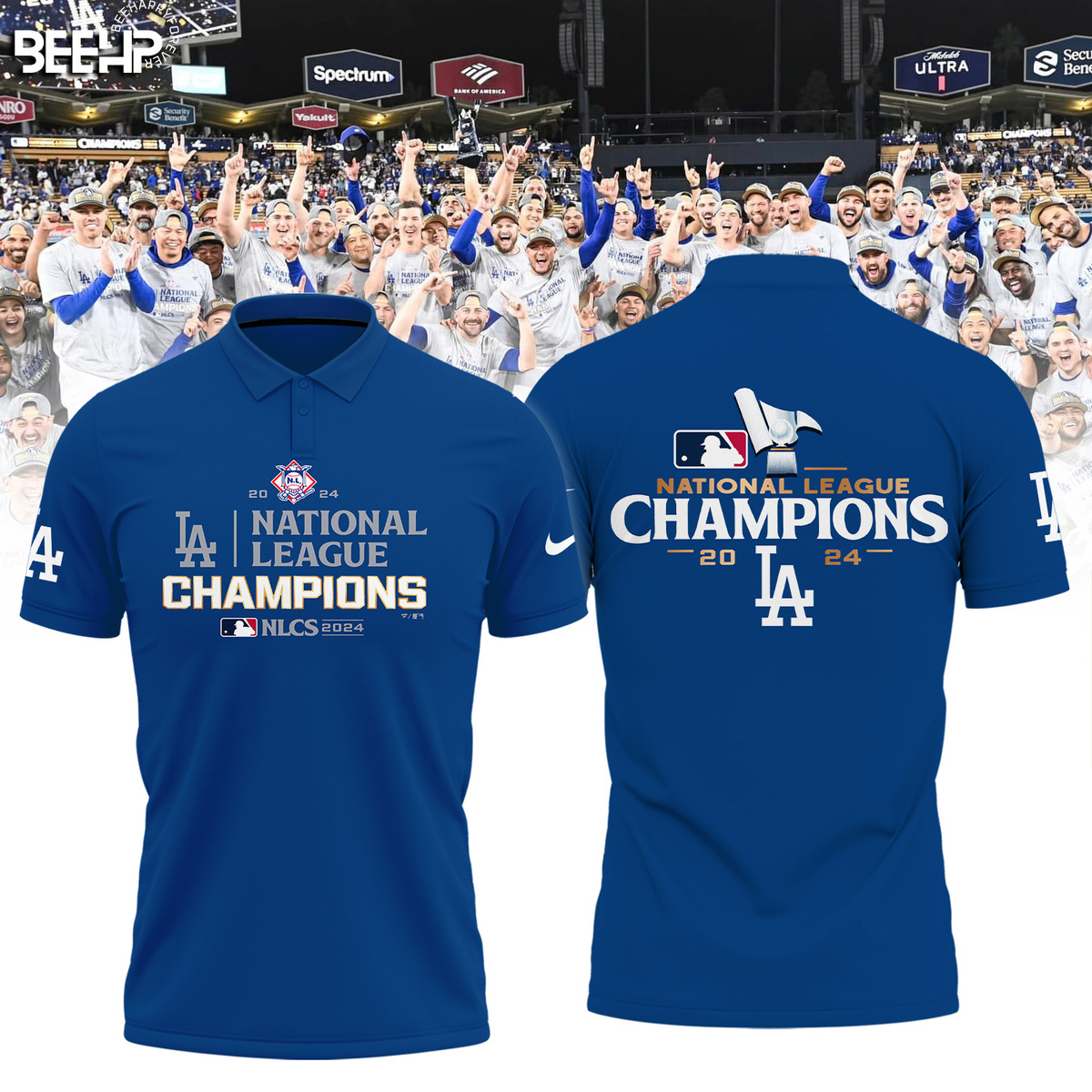 Los Angeles Dodgers National League Champions Shirt