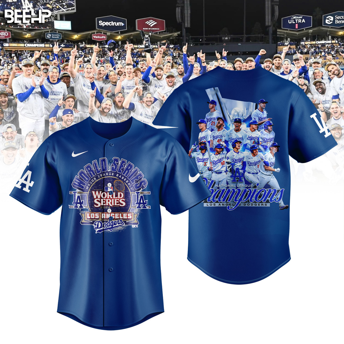 Los Angeles Dodgers National League Champions Shirt