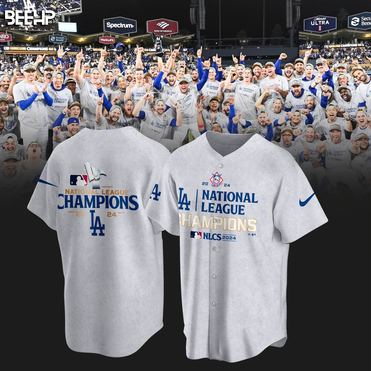 Los Angeles Dodgers National League Champions Shirt