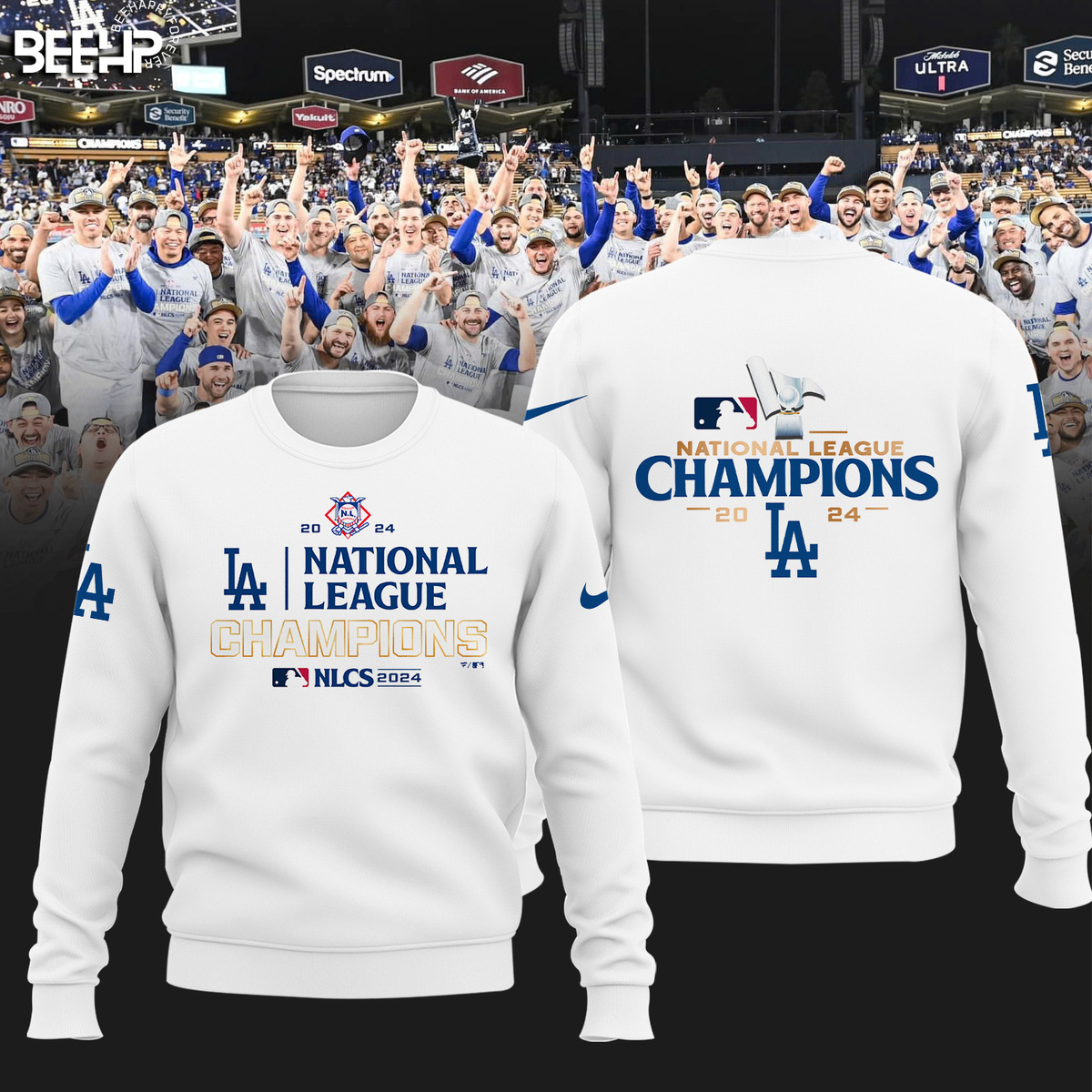 Los Angeles Dodgers National League Champions Shirt
