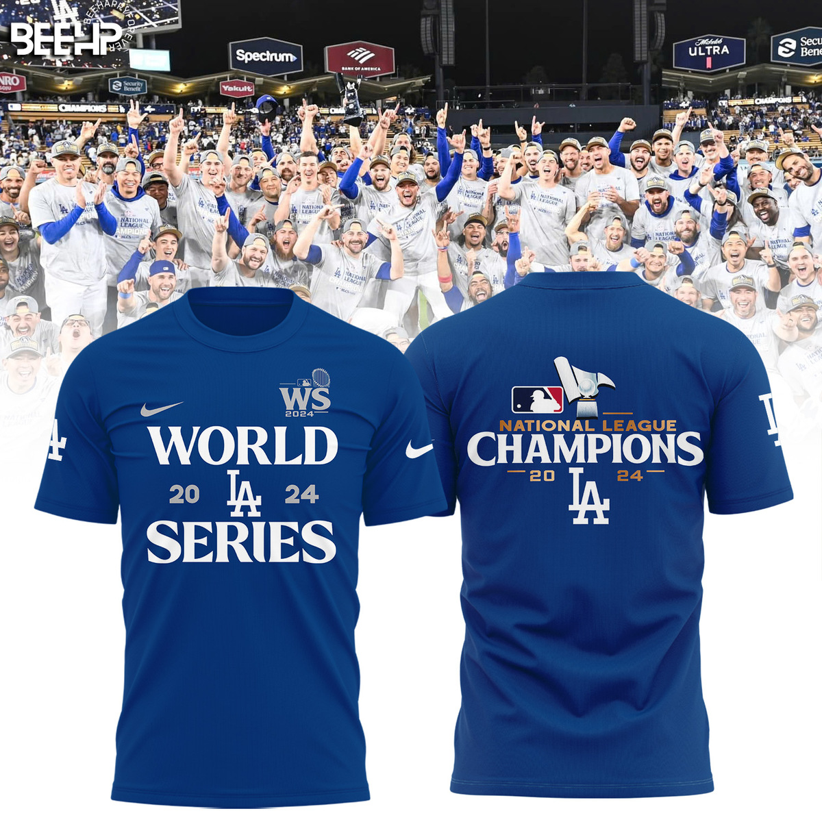 Los Angeles Dodgers National League Champions Shirt