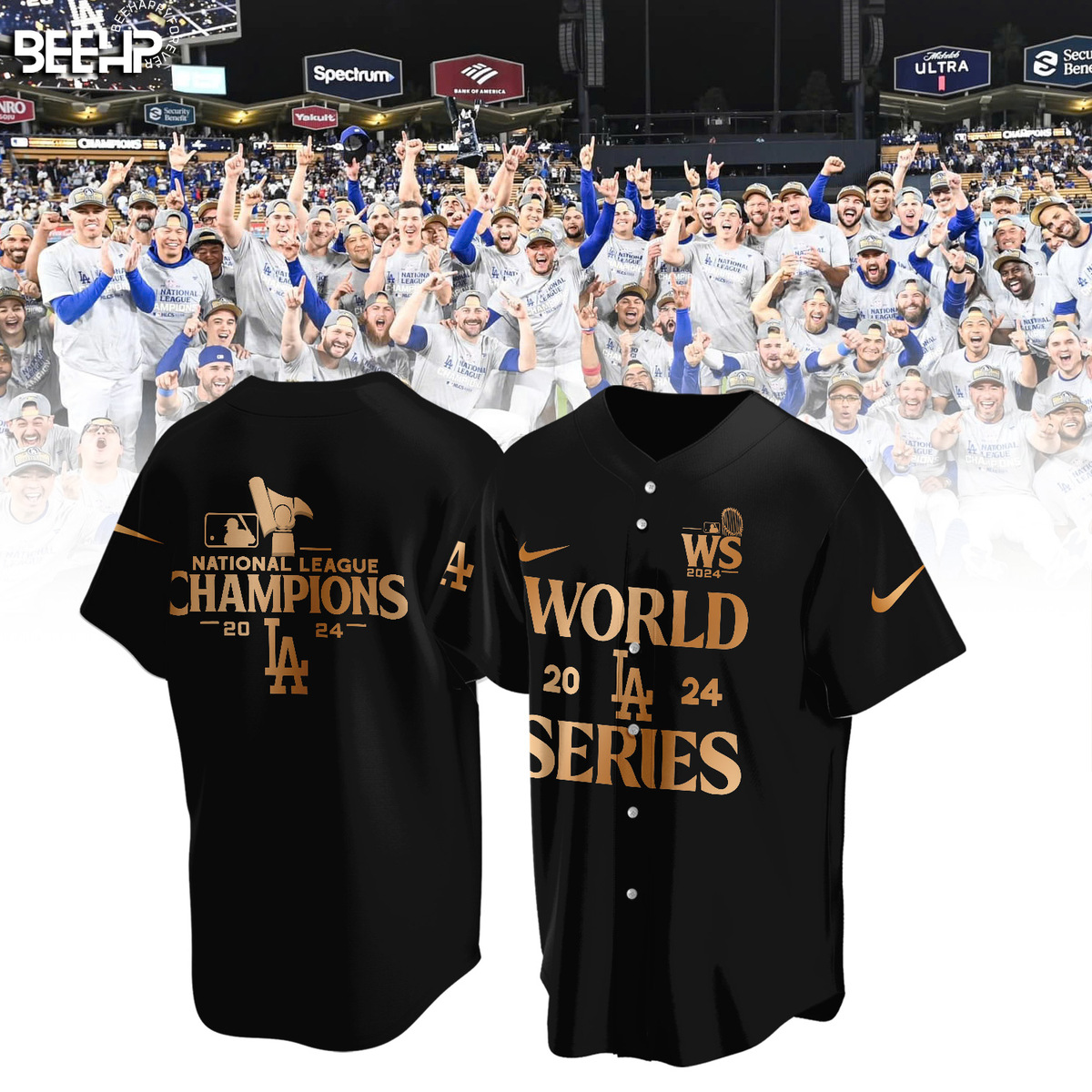 Los Angeles Dodgers National League Champions Shirt