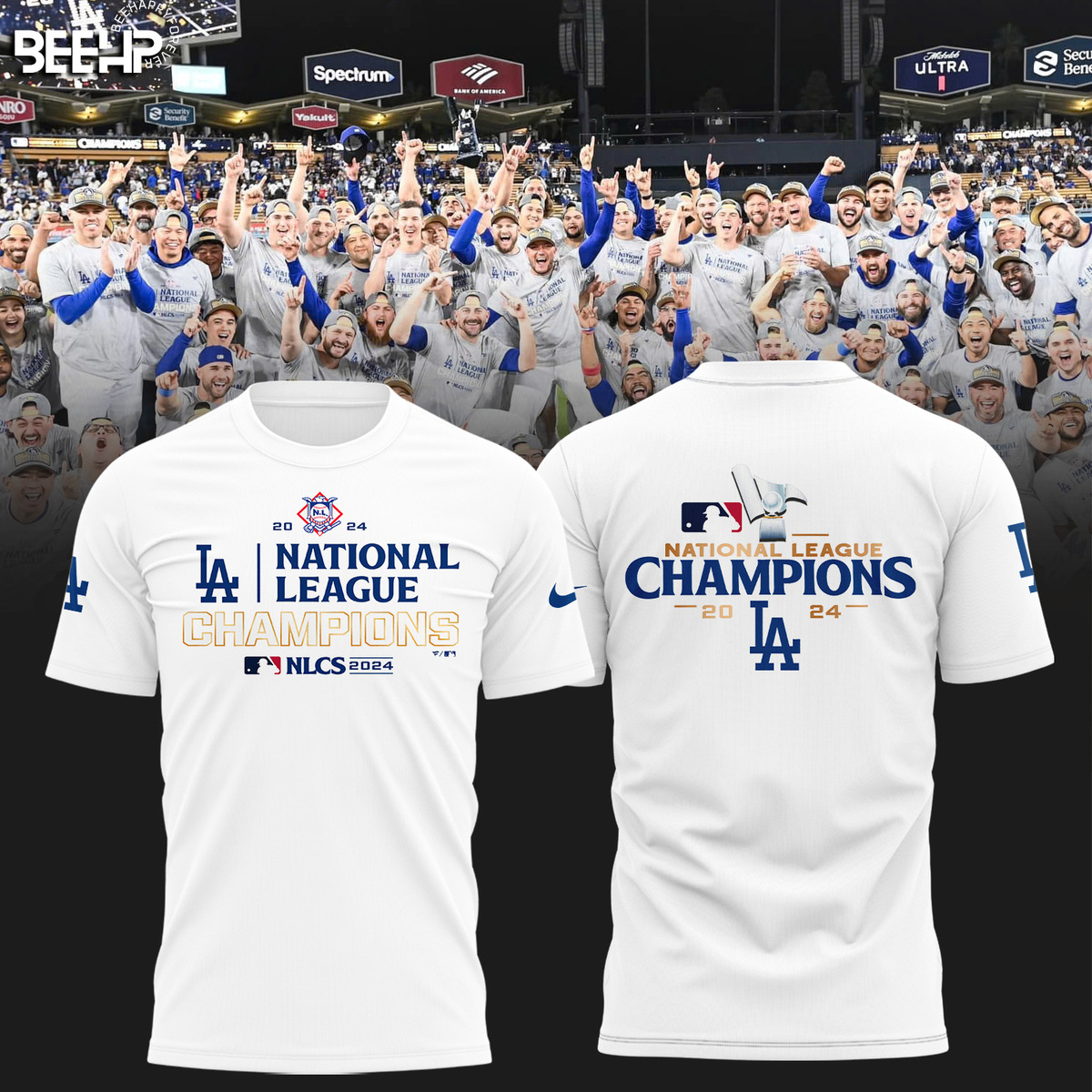 Los Angeles Dodgers National League Champions Shirt