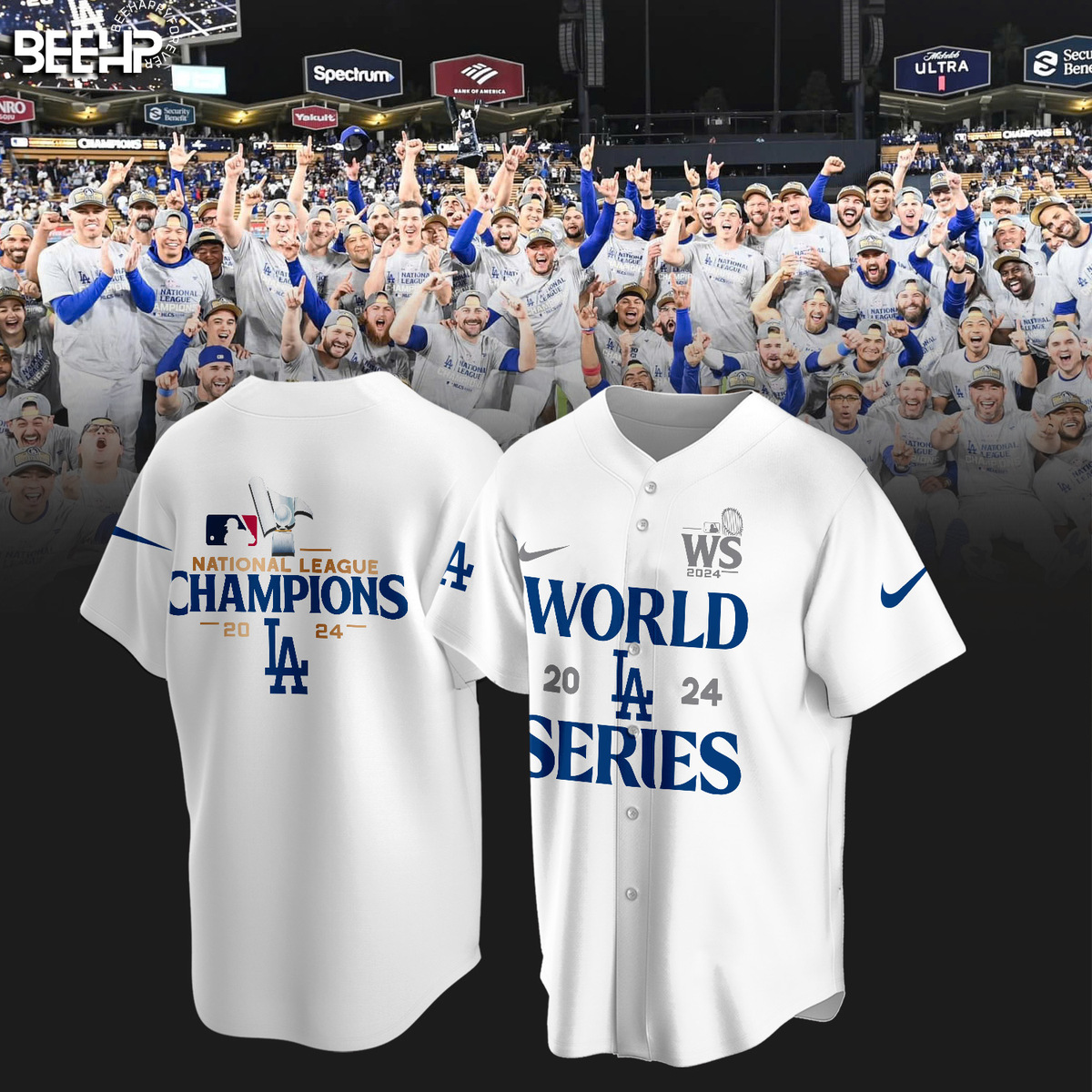 Los Angeles Dodgers National League Champions Shirt
