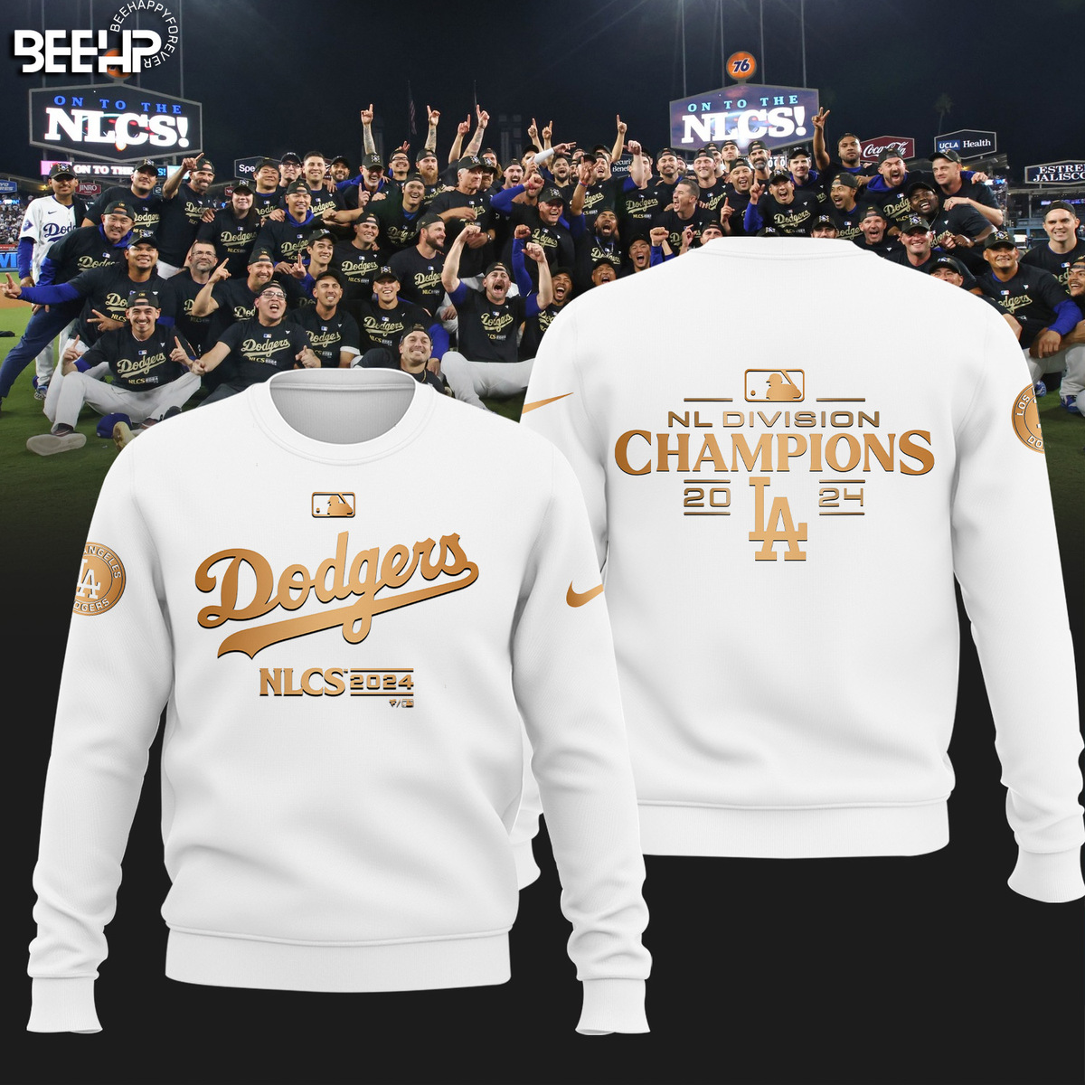 Los Angeles Dodgers National League Division Champions Shirt