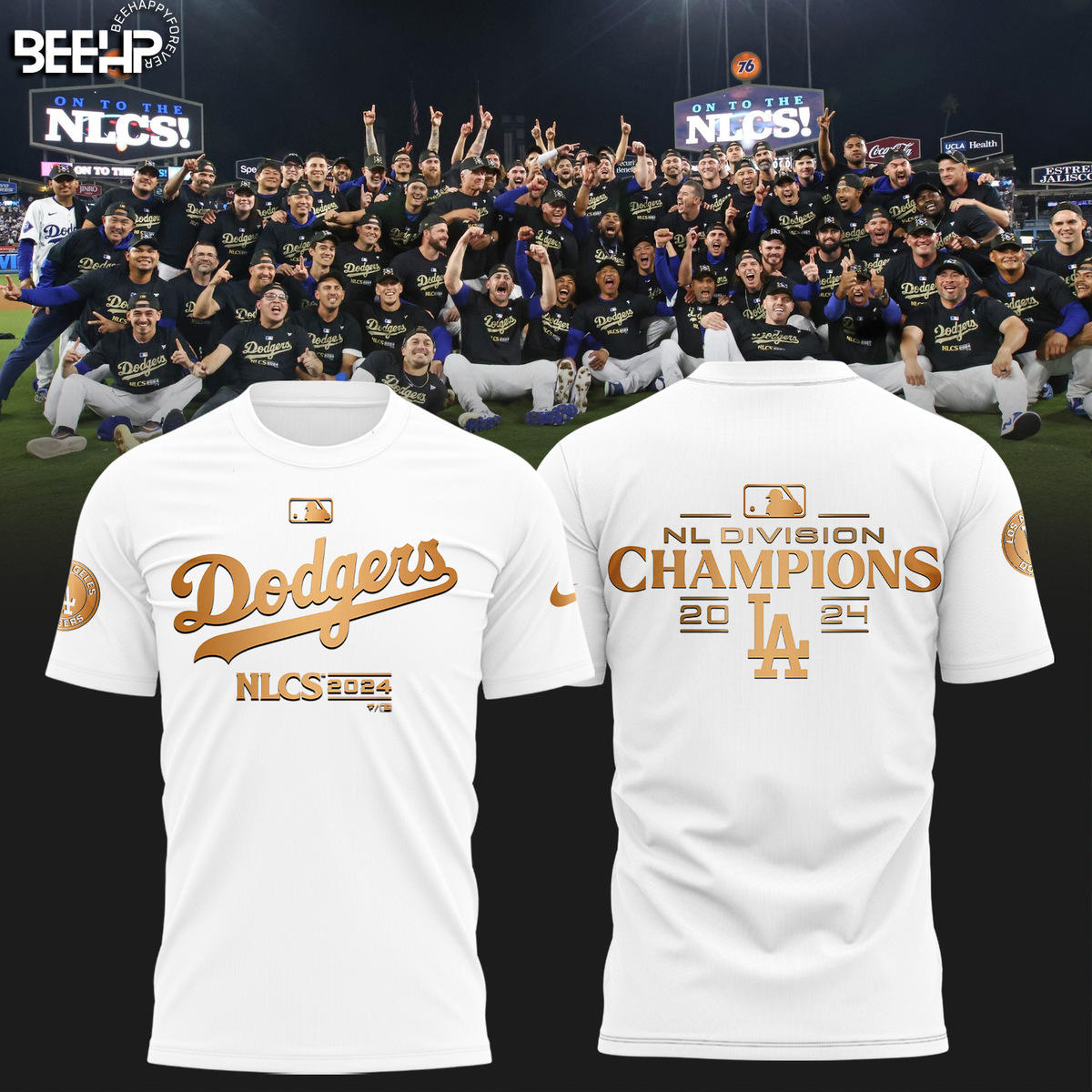 Los Angeles Dodgers National League Division Champions Shirt