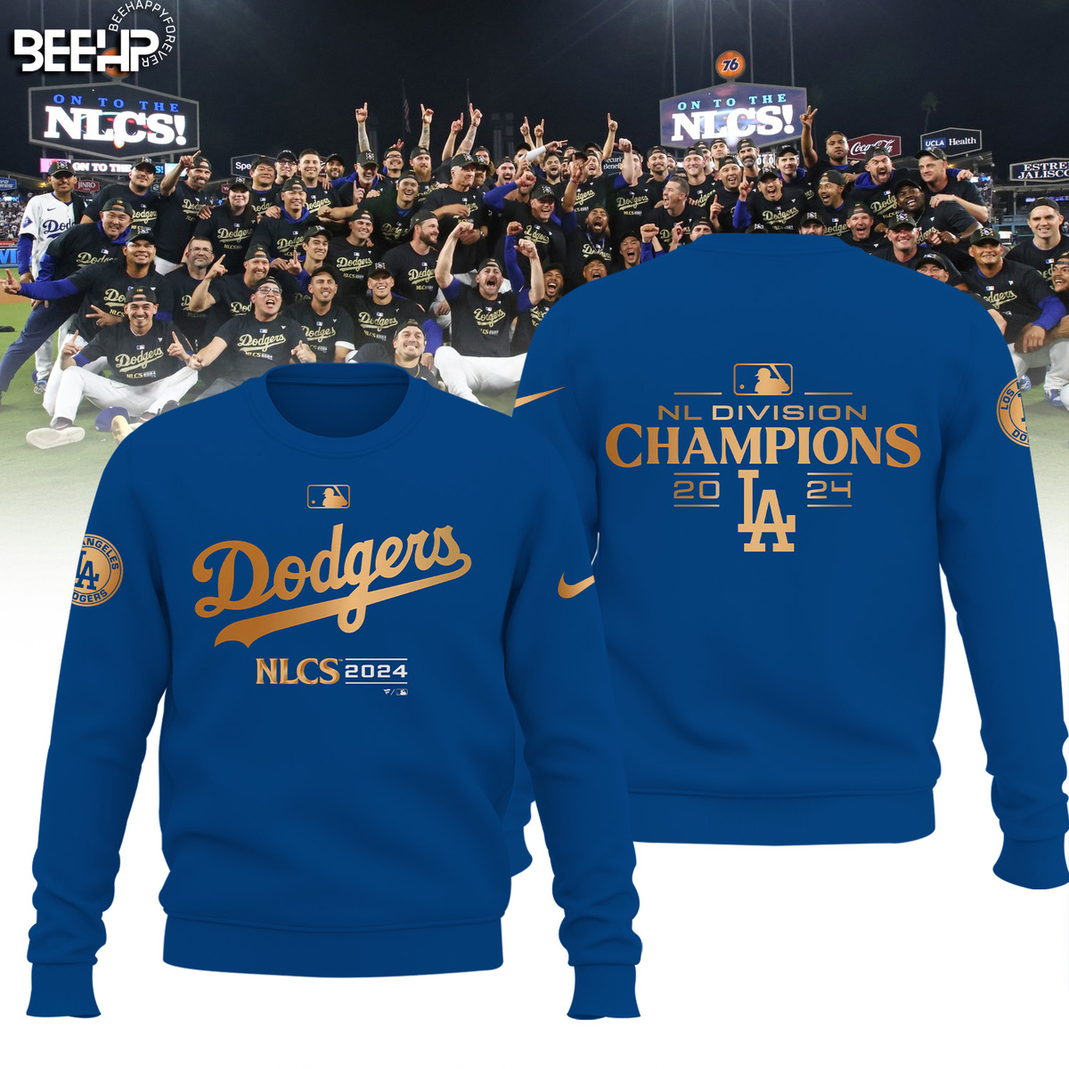 Los Angeles Dodgers National League Division Champions Shirt