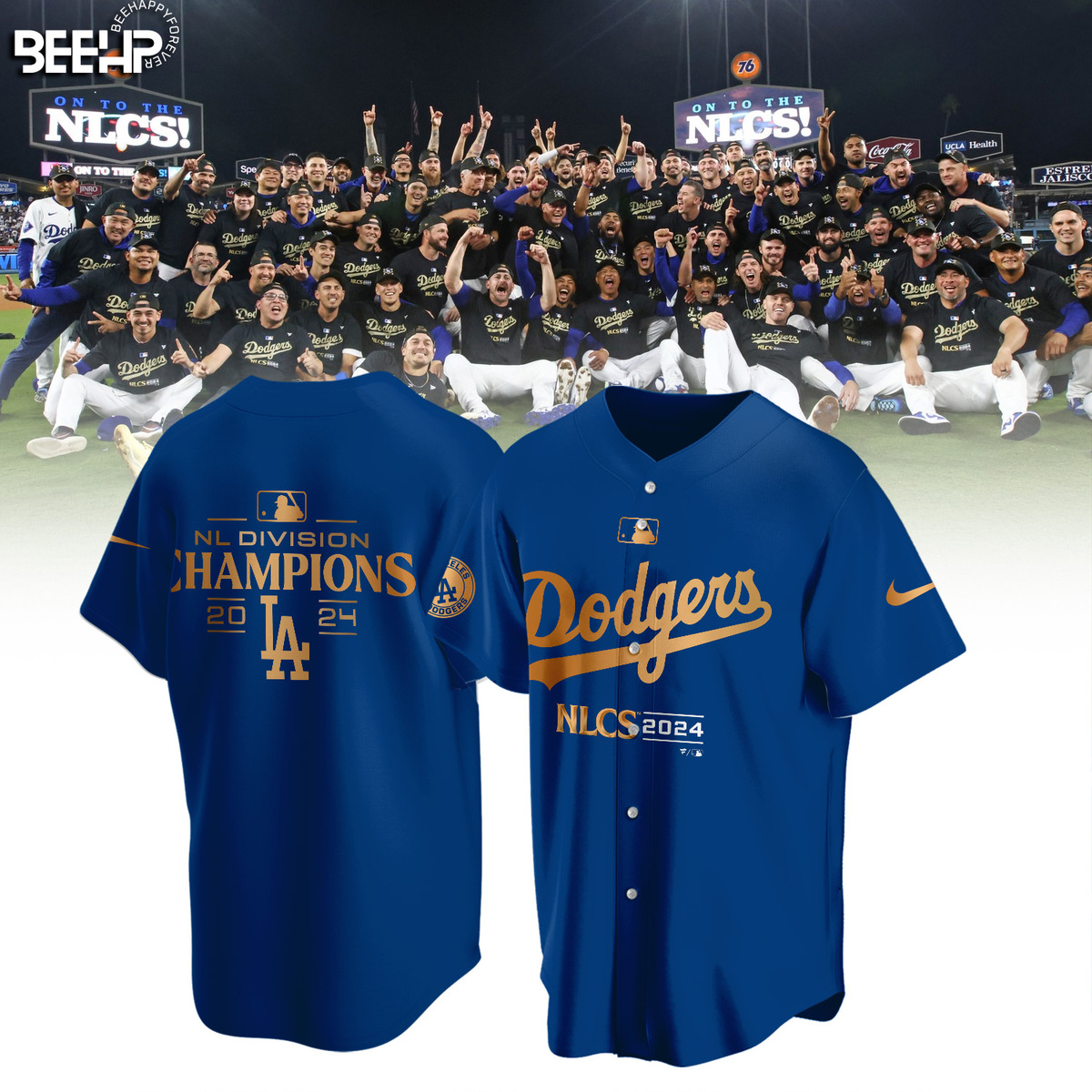 Los Angeles Dodgers National League Division Champions Shirt