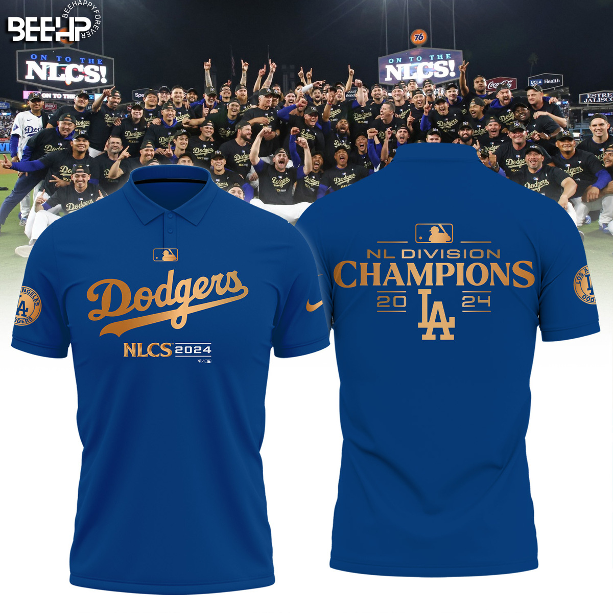 Los Angeles Dodgers National League Division Champions Shirt