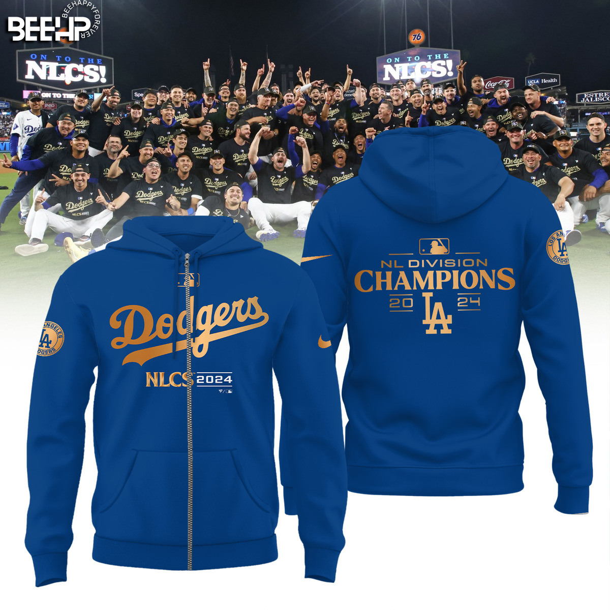 Los Angeles Dodgers National League Division Champions Shirt