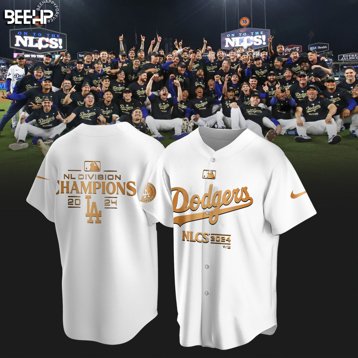 Los Angeles Dodgers National League Division Champions Shirt